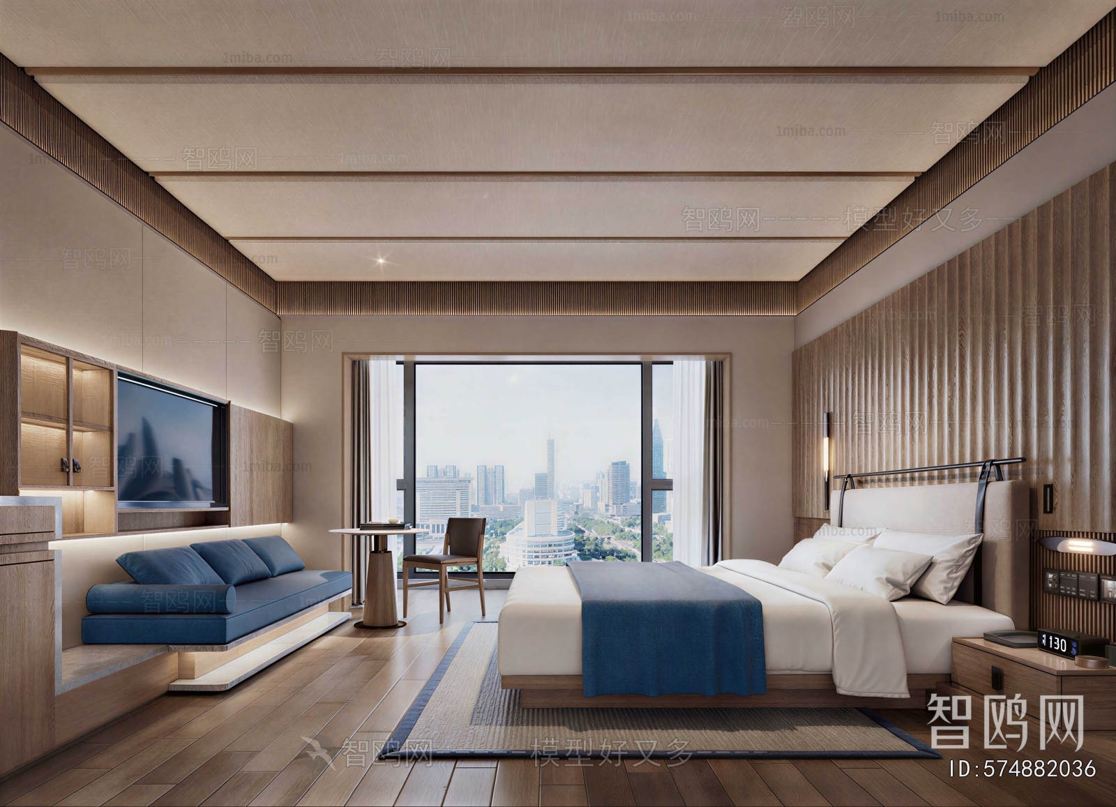 Modern Guest Room