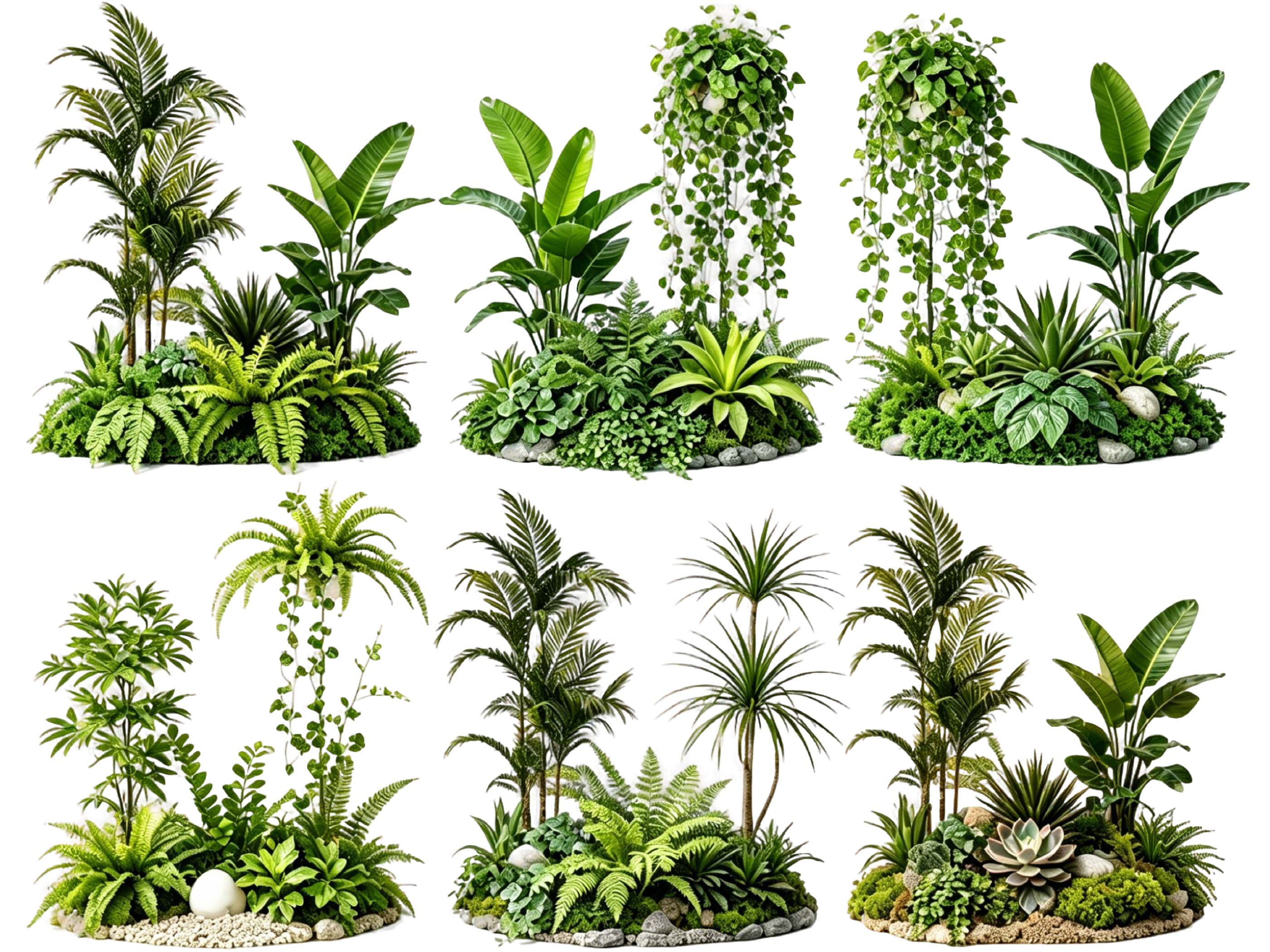 现代景观植物小品组合-3421010