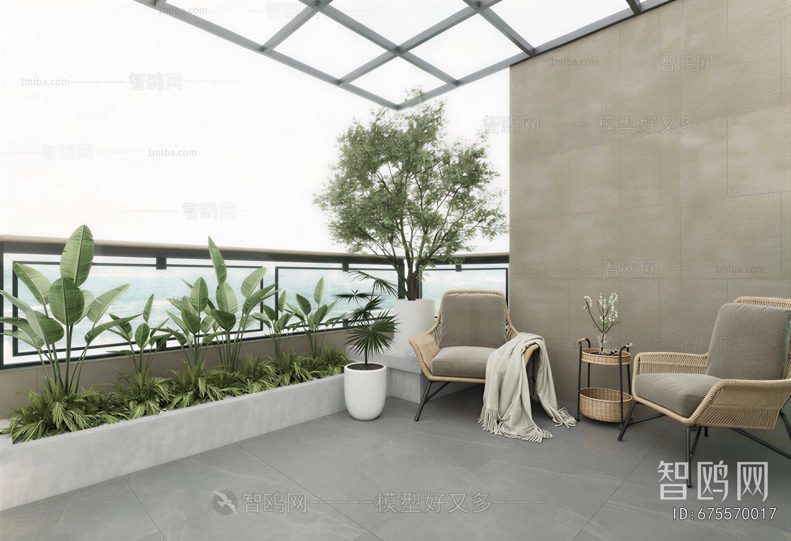 Modern Leisure Balcony