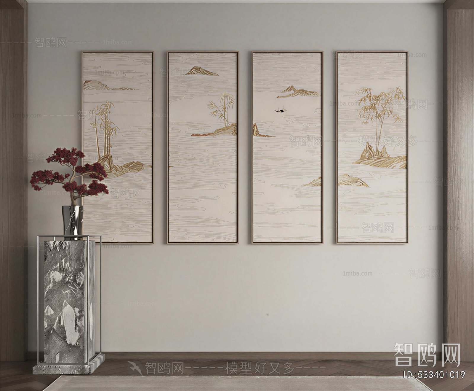New Chinese Style Painting