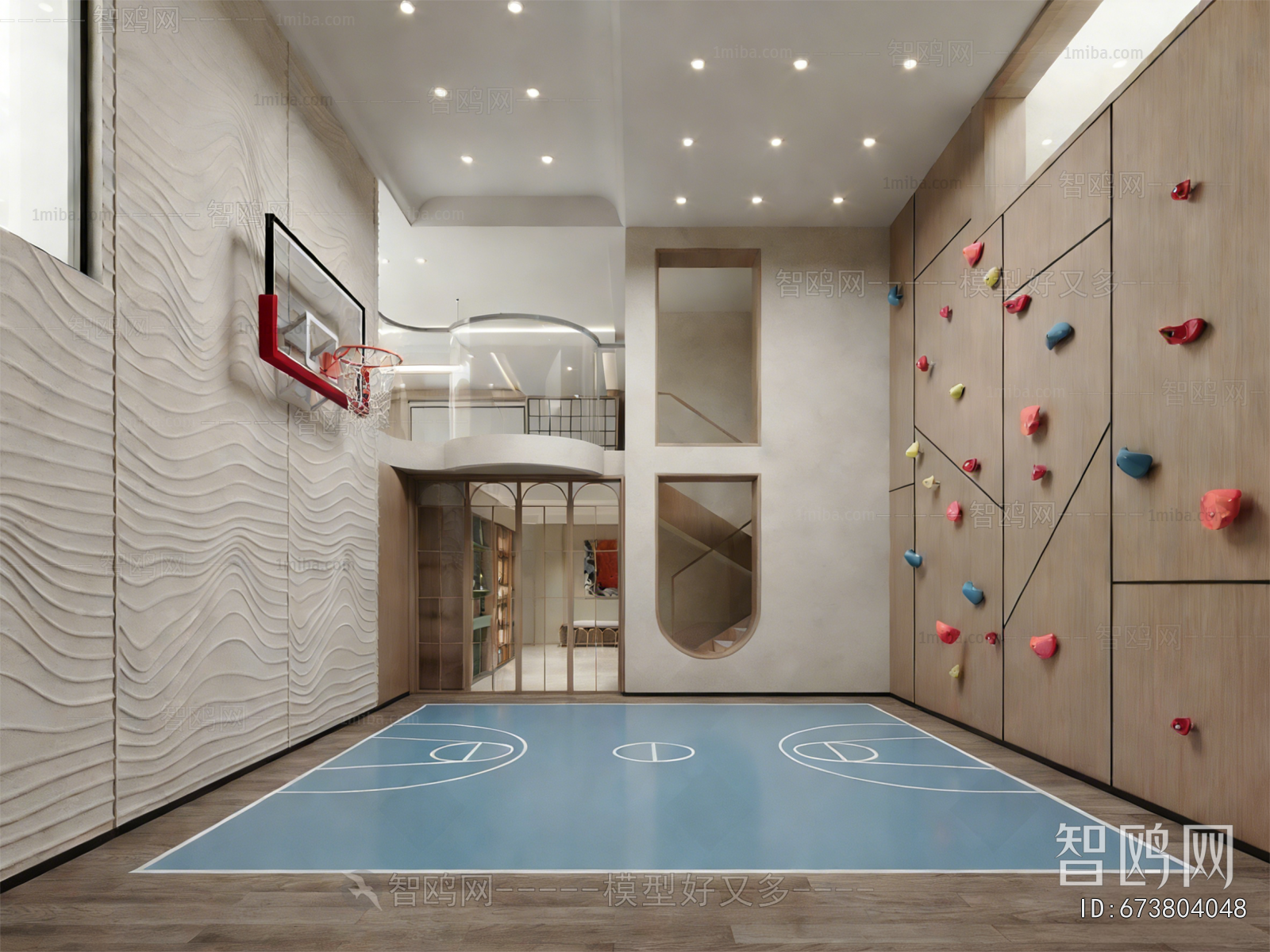Modern Children's Room Activity Room