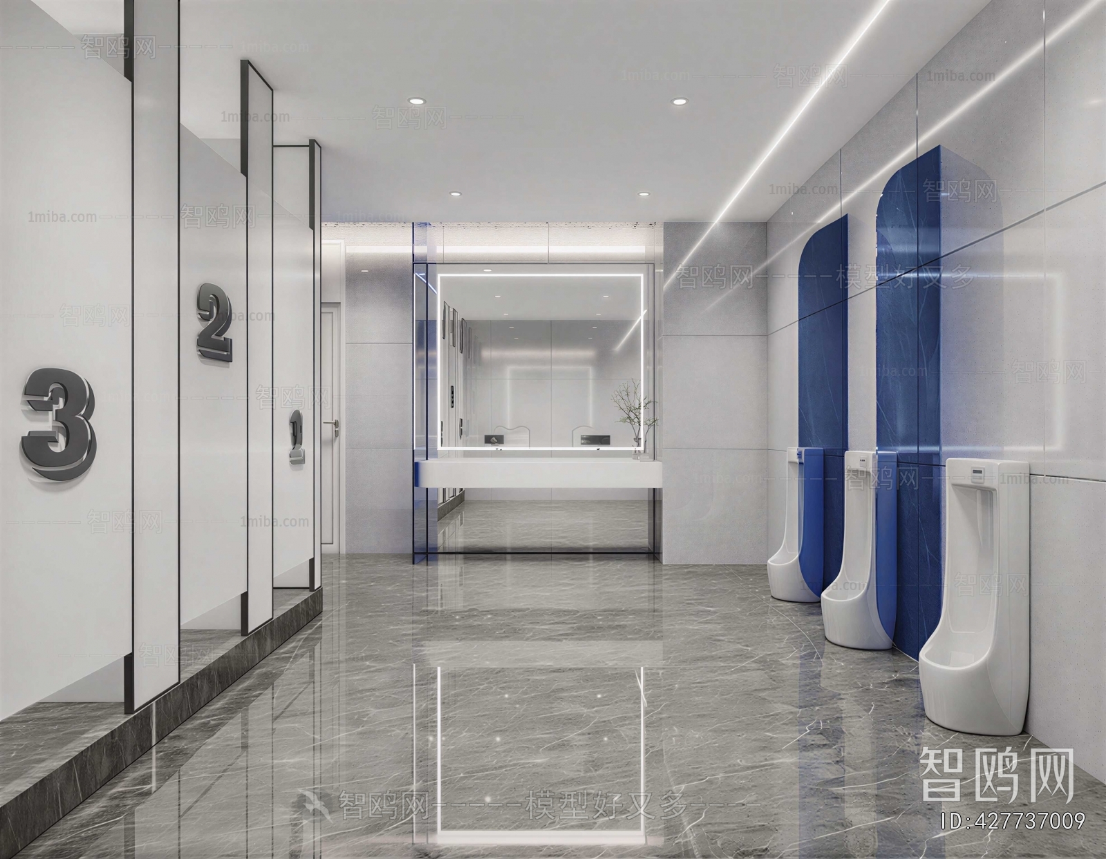 Modern Public Toilet