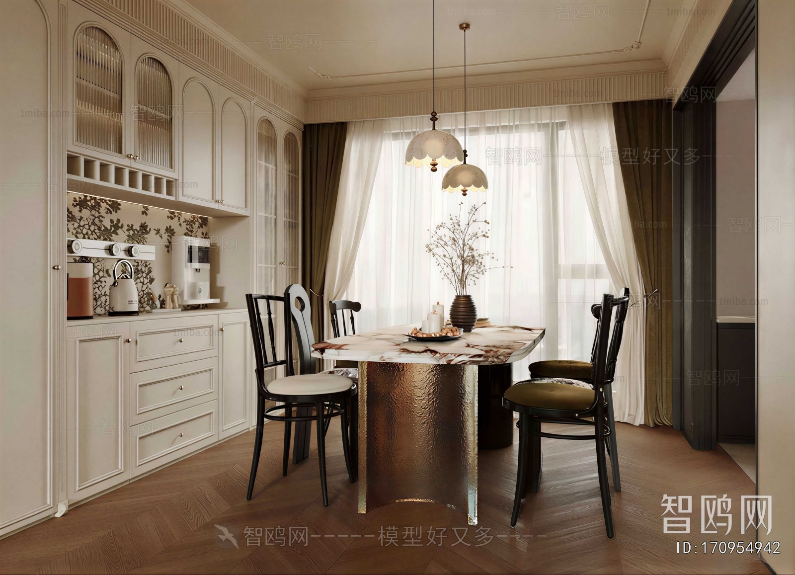 French Style Dining Room