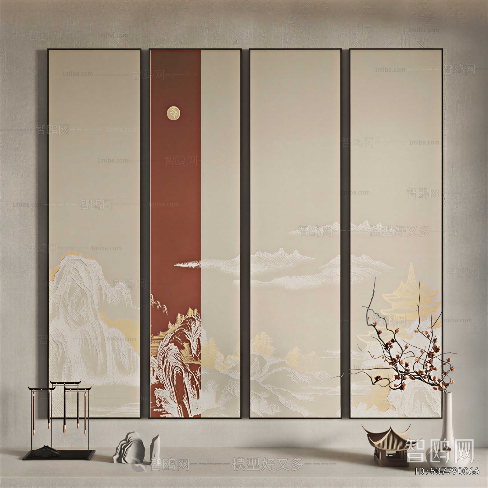 New Chinese Style Painting