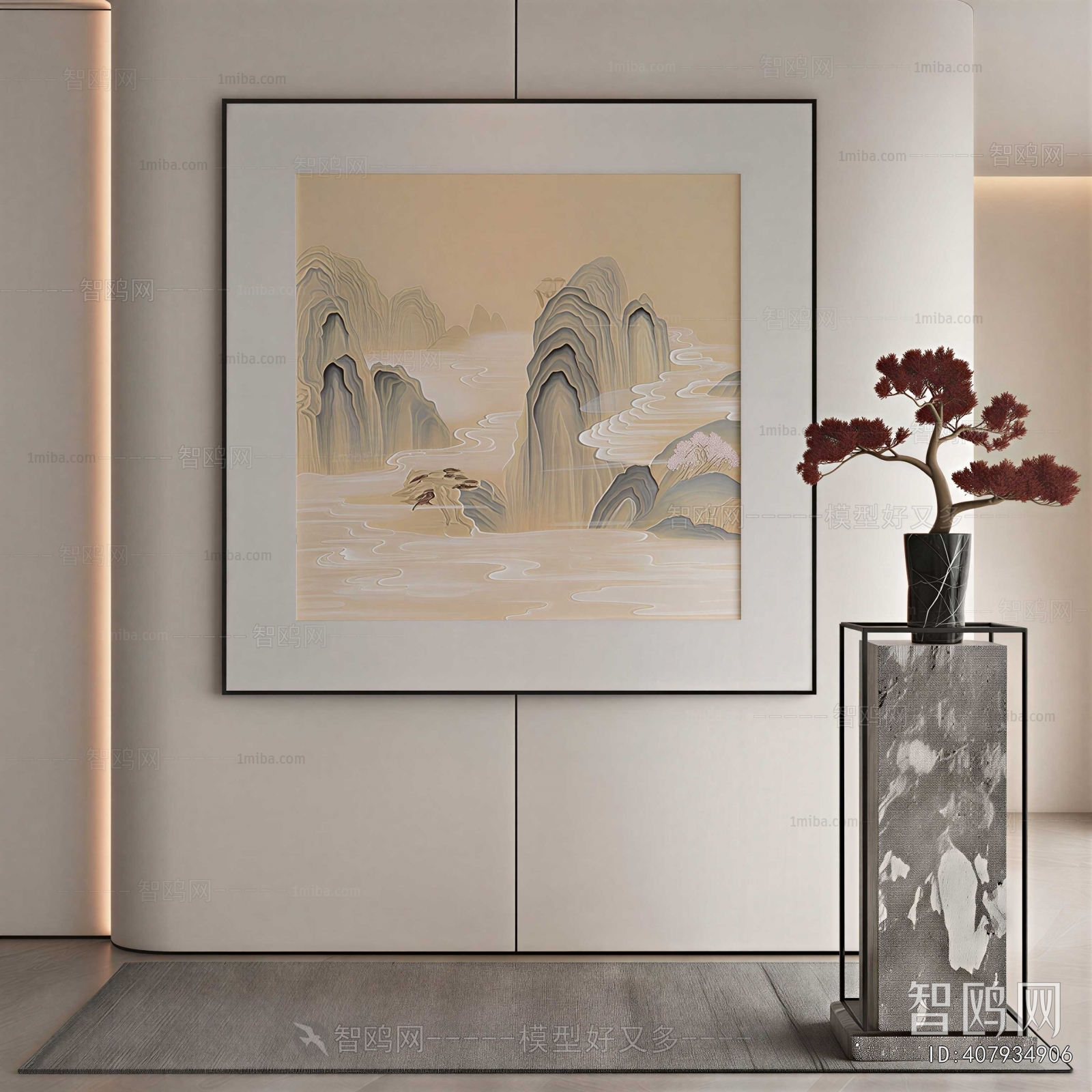 New Chinese Style Painting