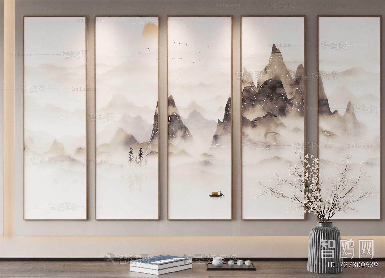 New Chinese Style Painting