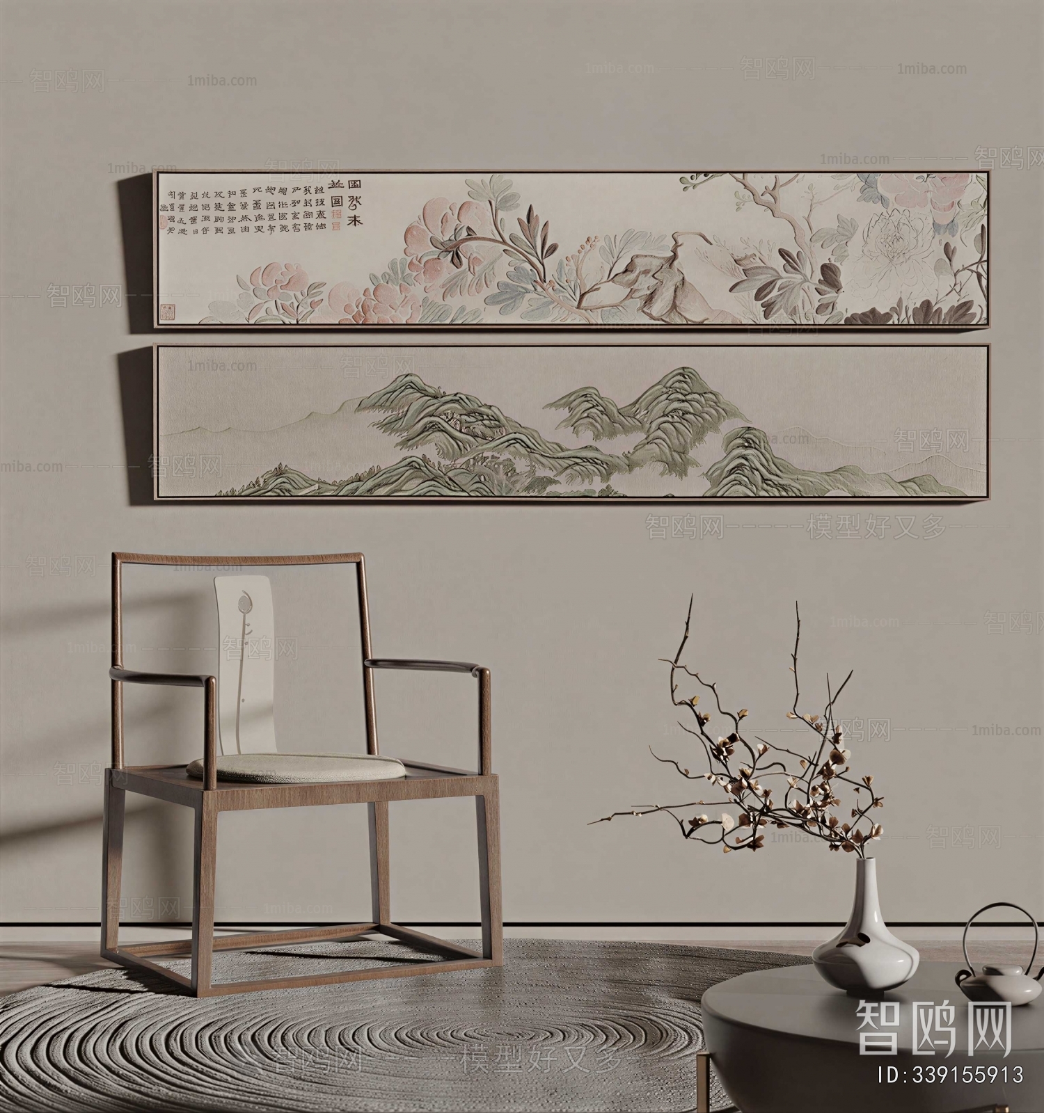 New Chinese Style Painting