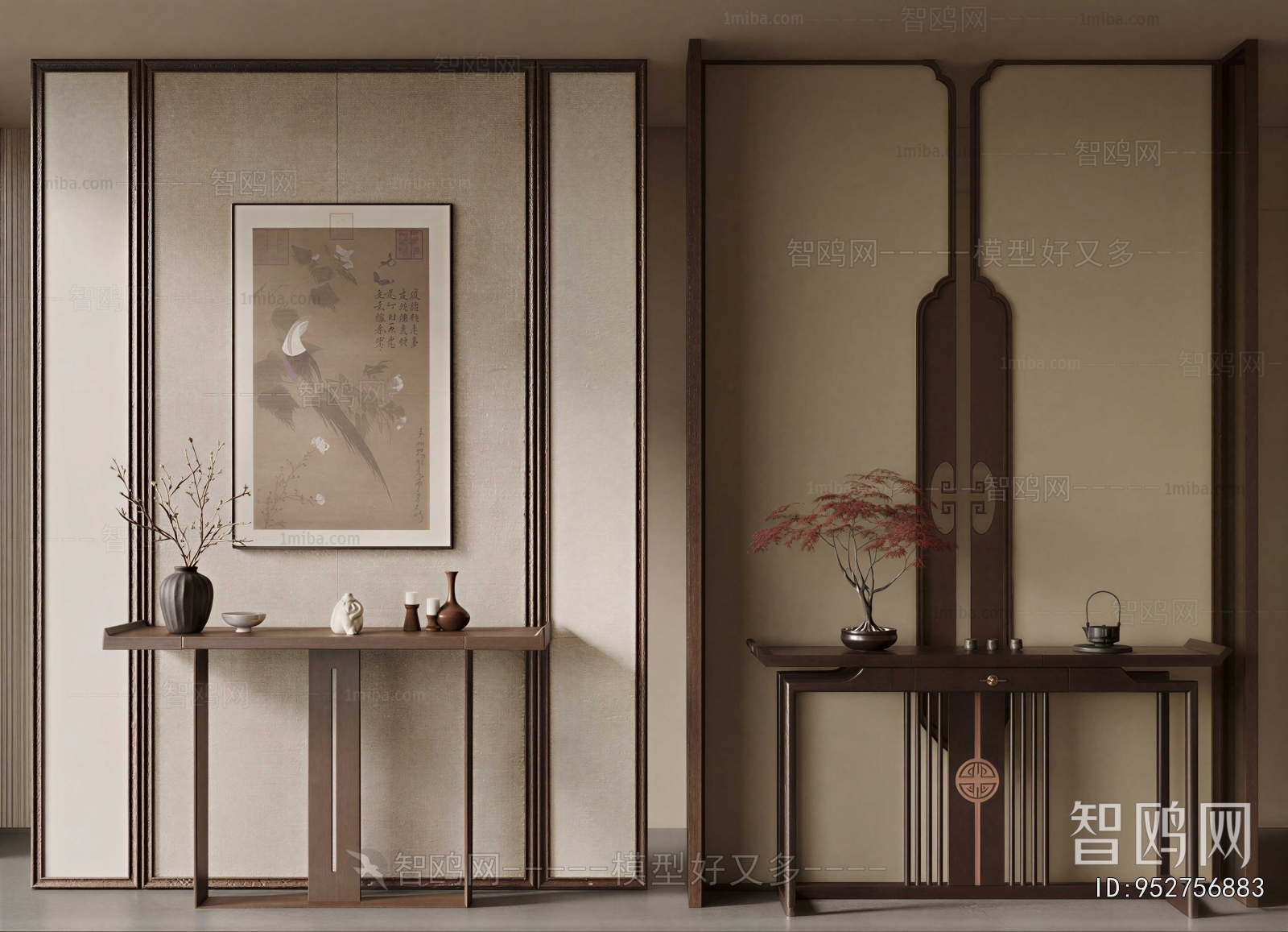 New Chinese Style Hallway