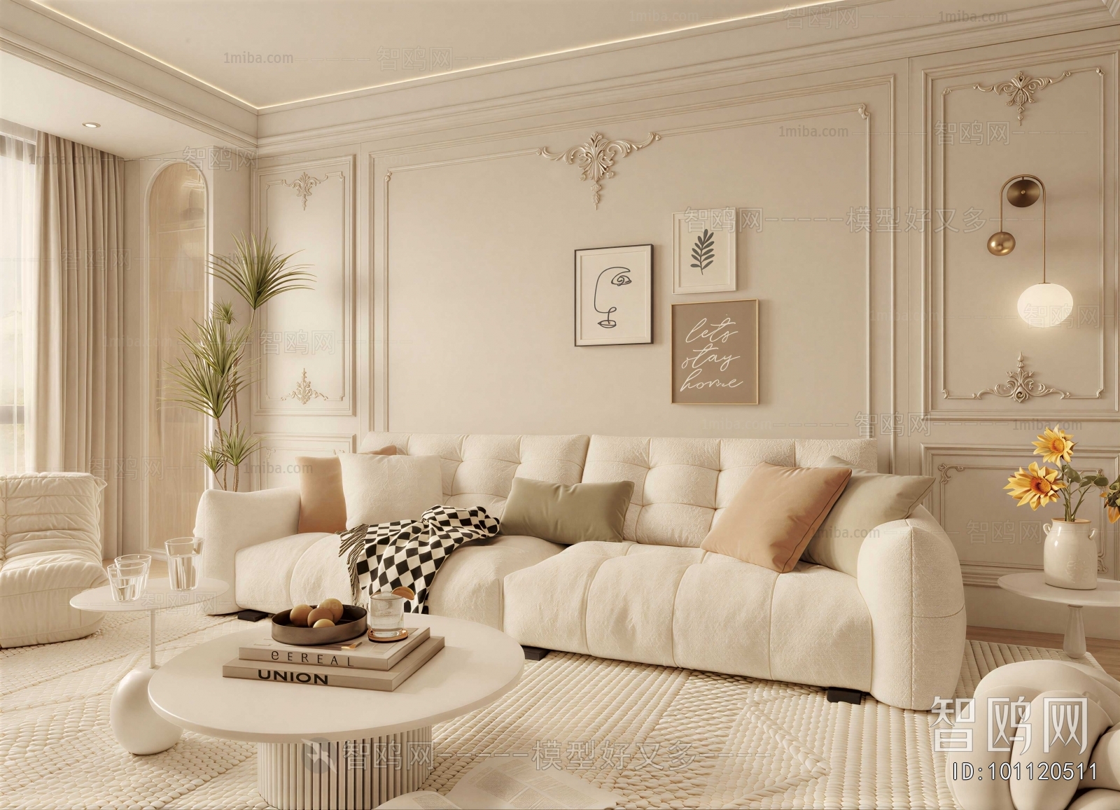 French Style A Living Room
