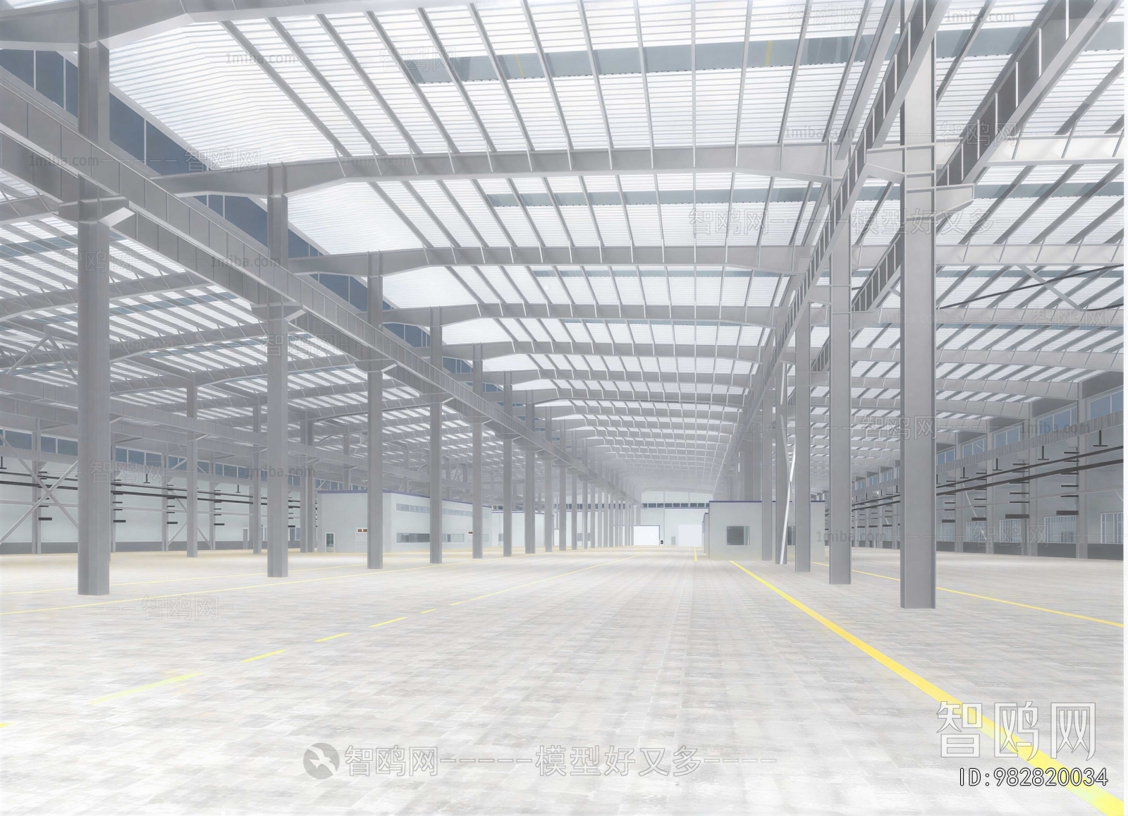 Modern Factory Floor/warehouse