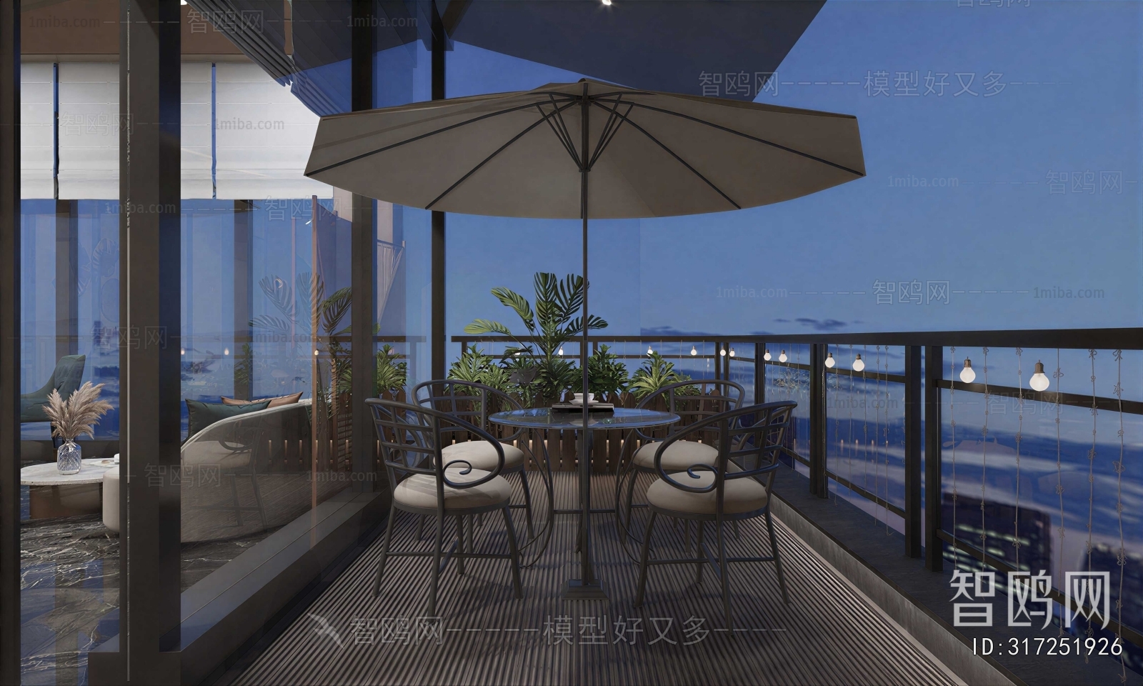 Modern Leisure Balcony