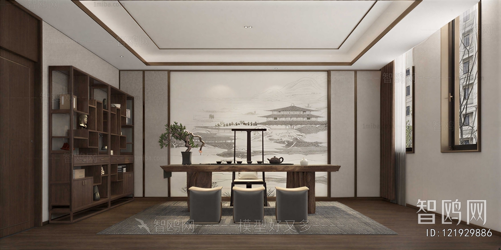 New Chinese Style Tea House