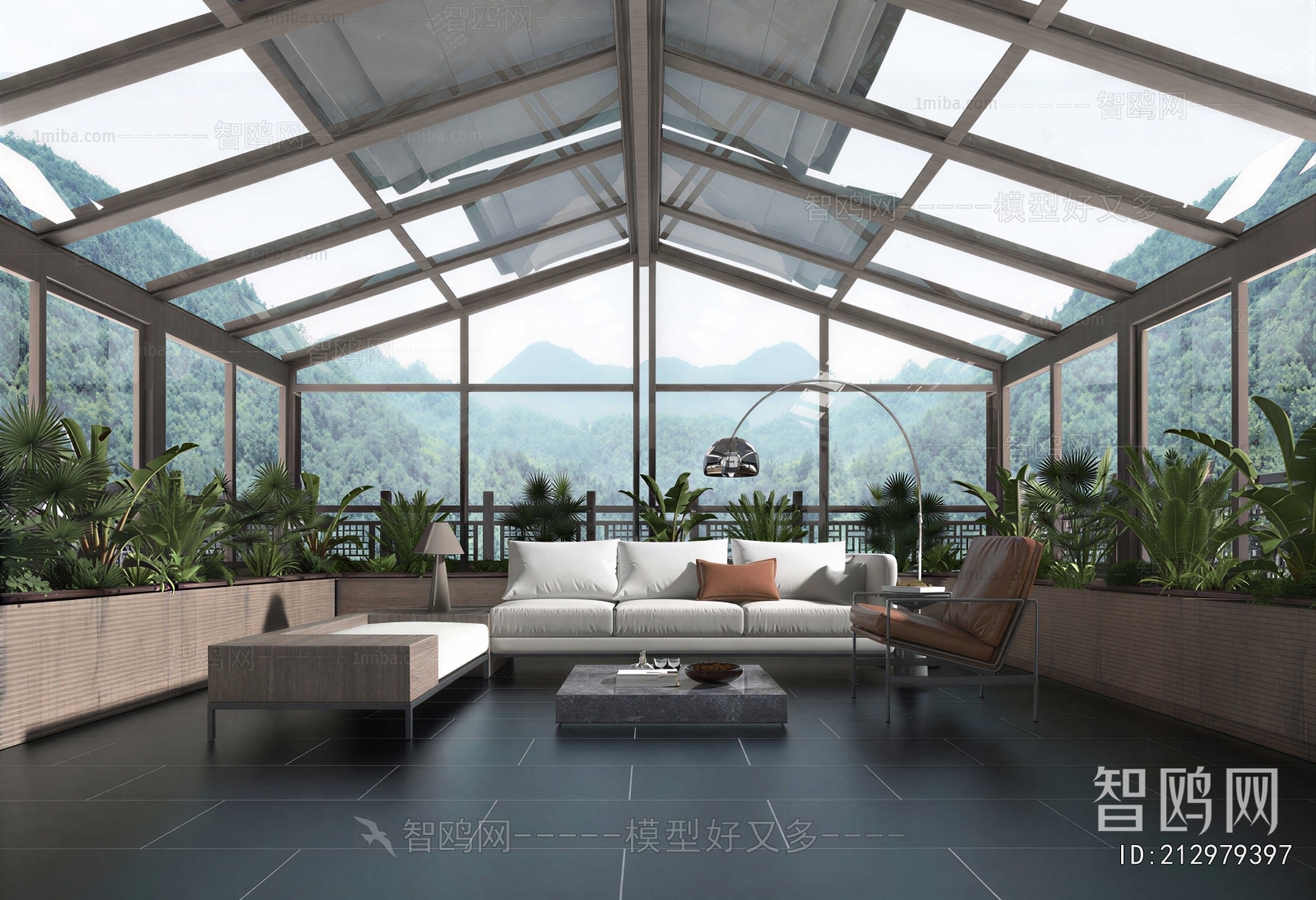 Modern Glass Sun Room