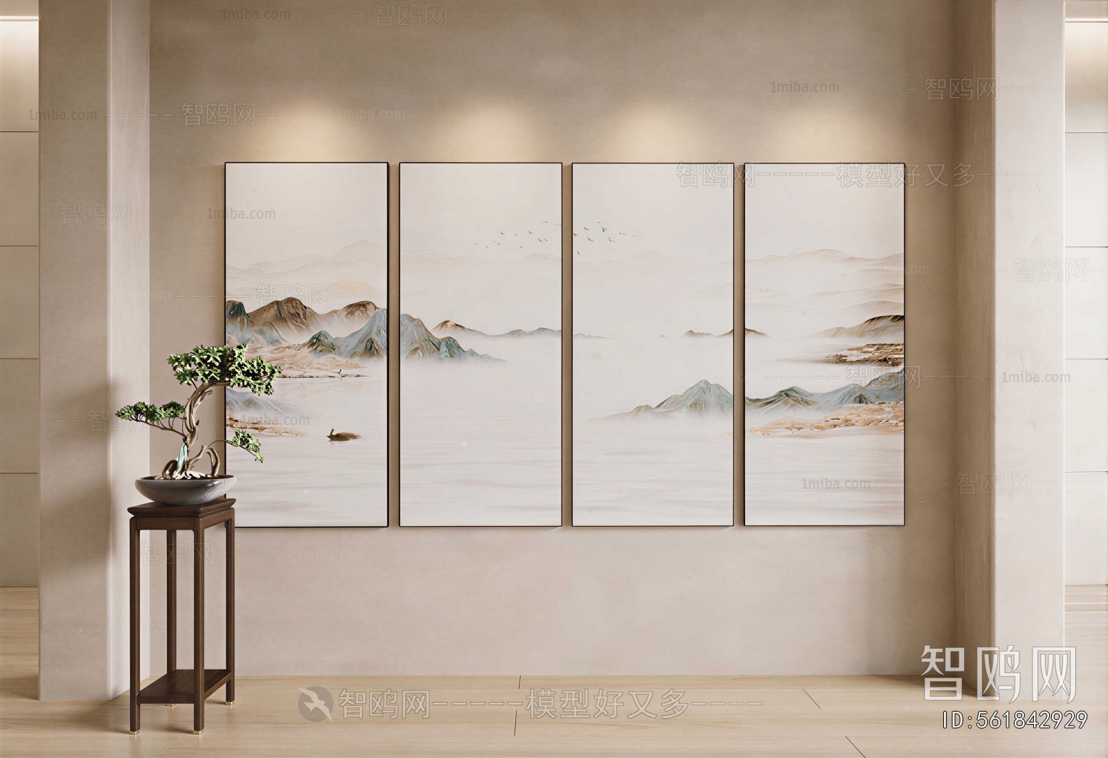 New Chinese Style Painting