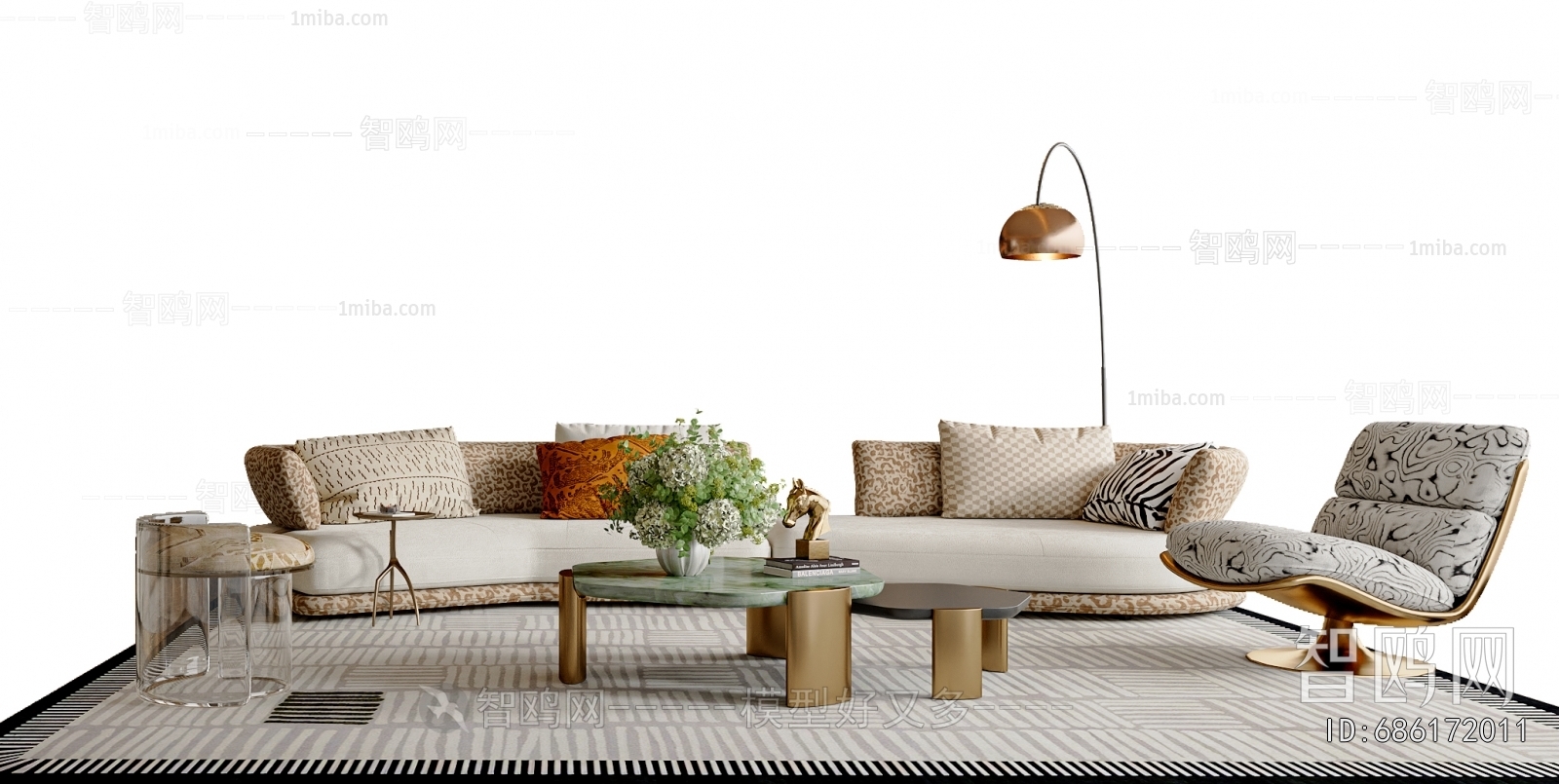 Modern Sofa Combination