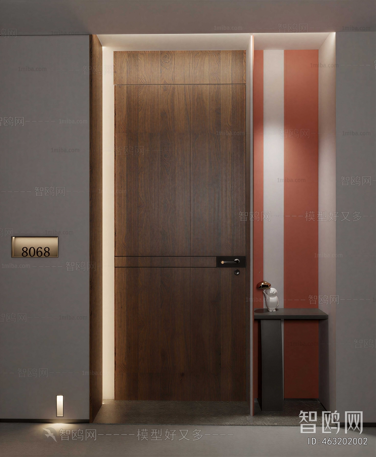 Modern Single Door