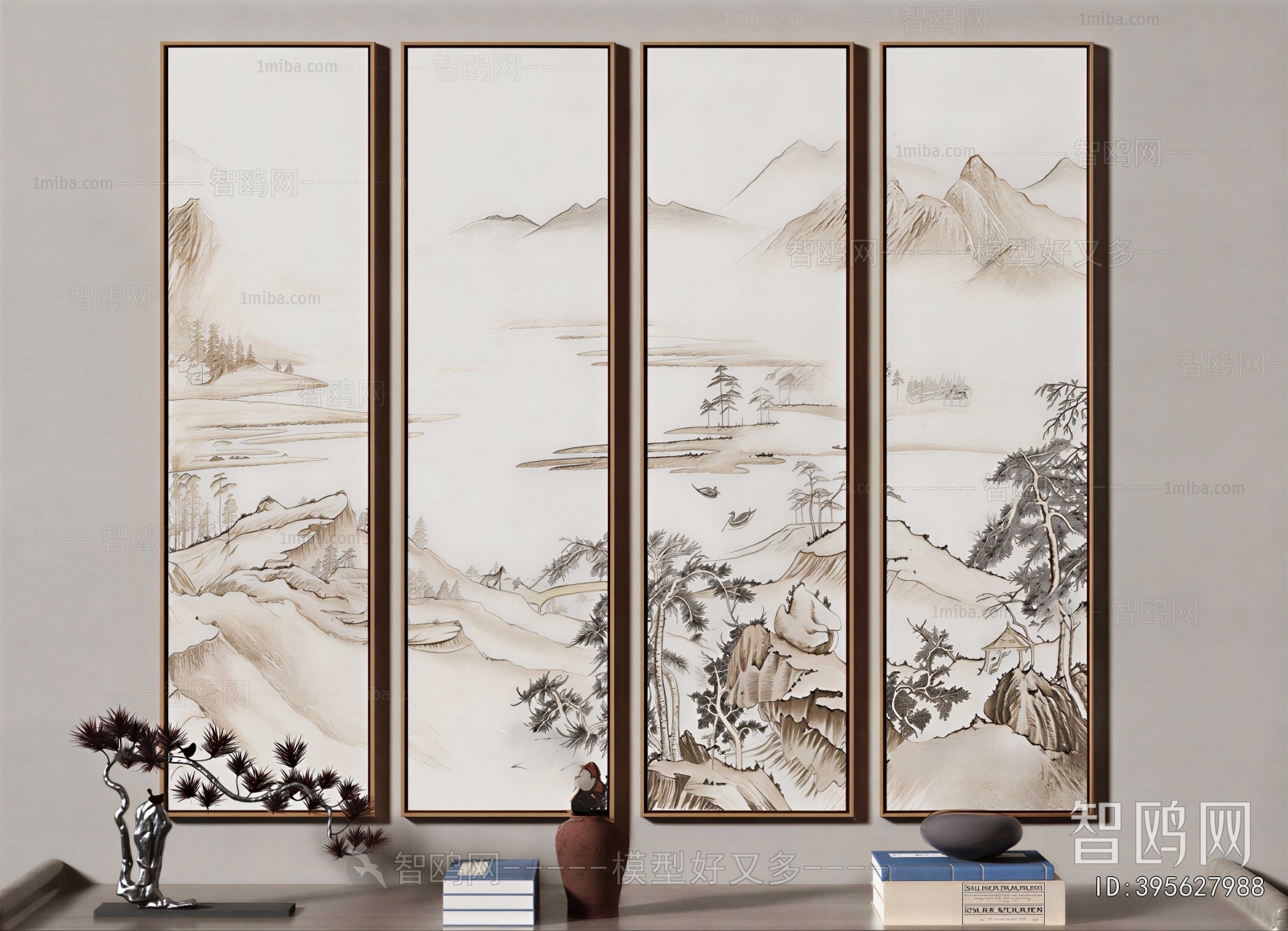 New Chinese Style Painting