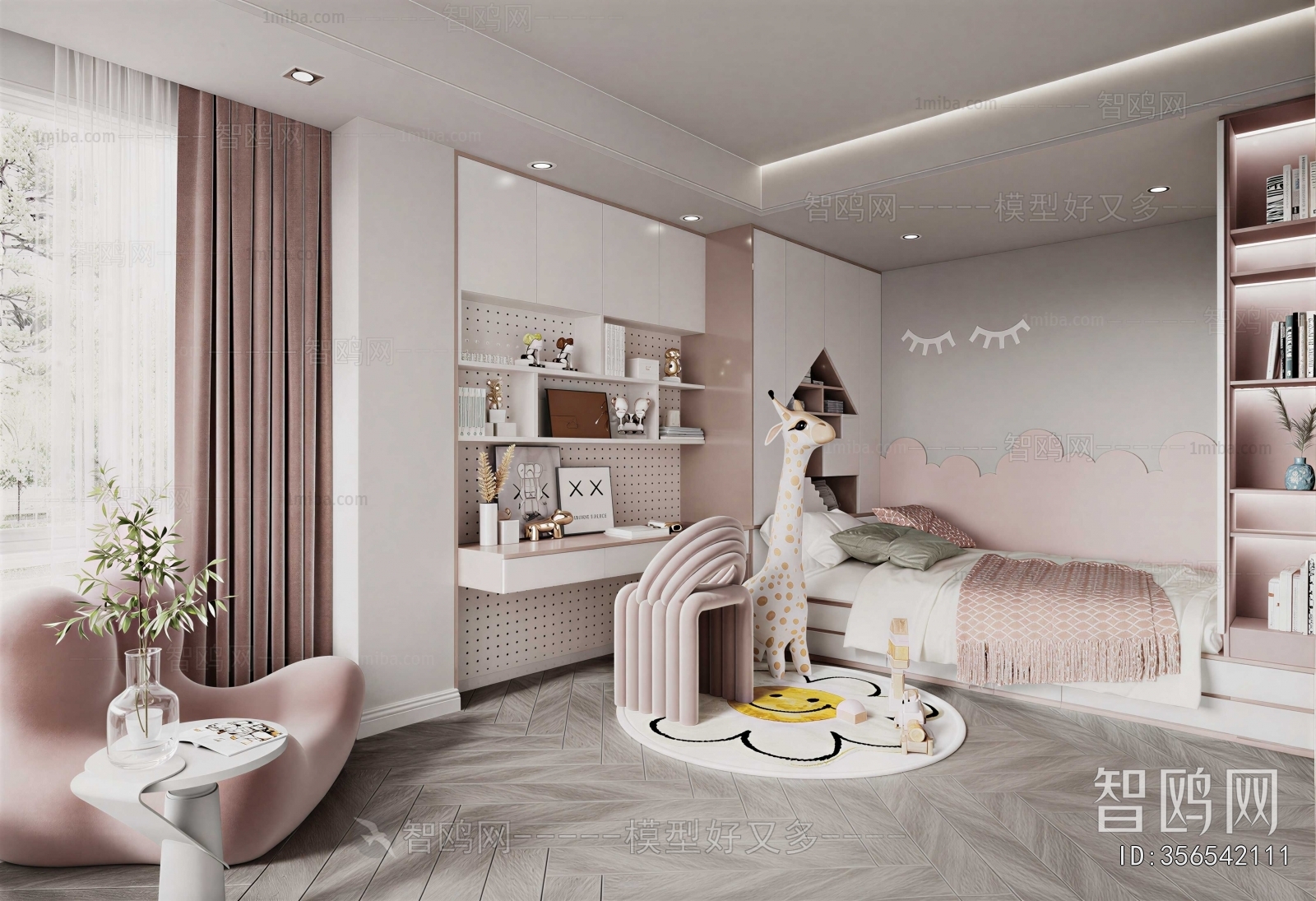 Modern Girl's Room Daughter's Room
