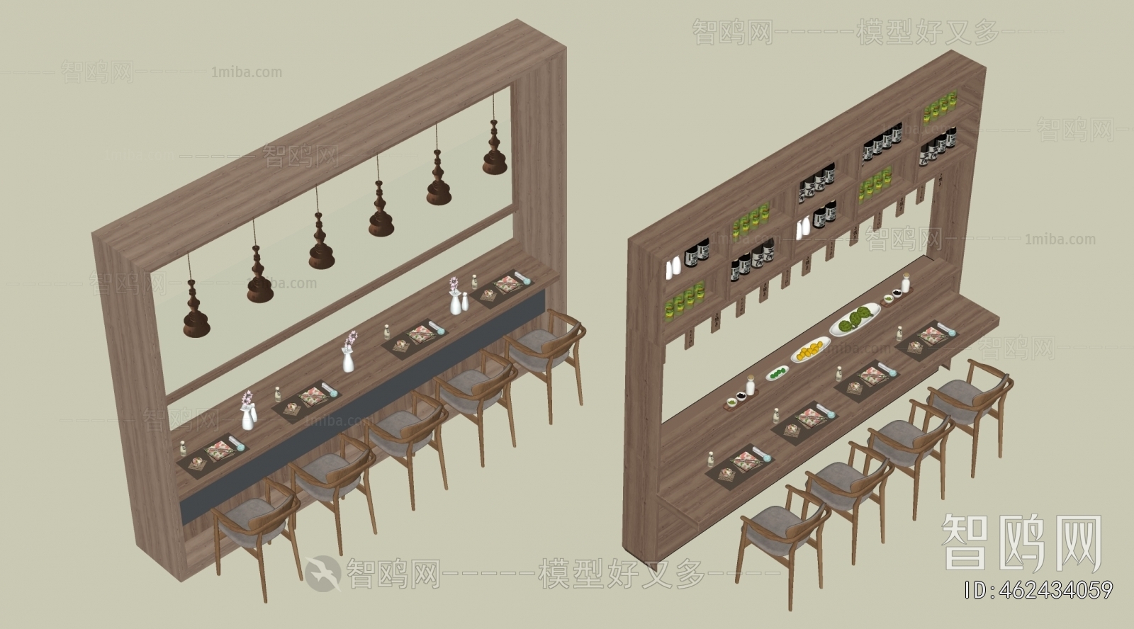 Modern Counter Bar