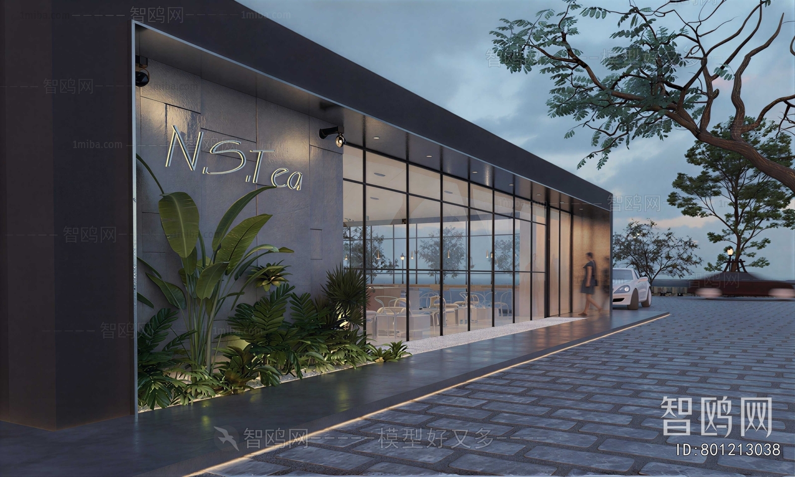 Modern Facade Element