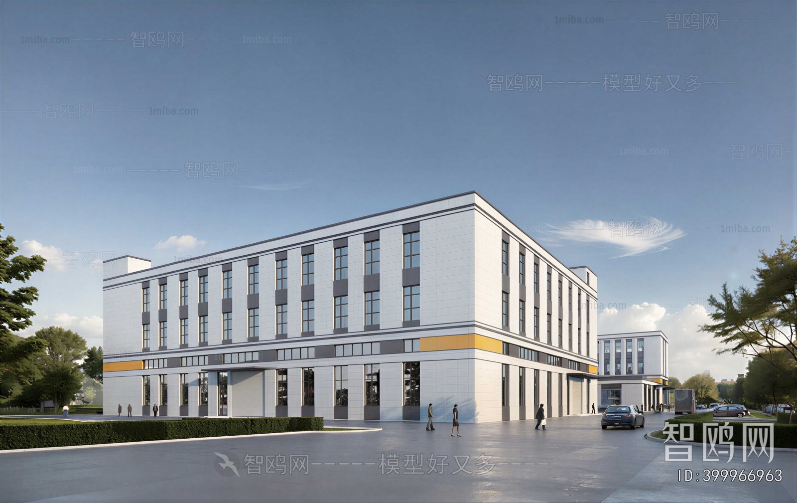 Modern Appearance Of Commercial Building