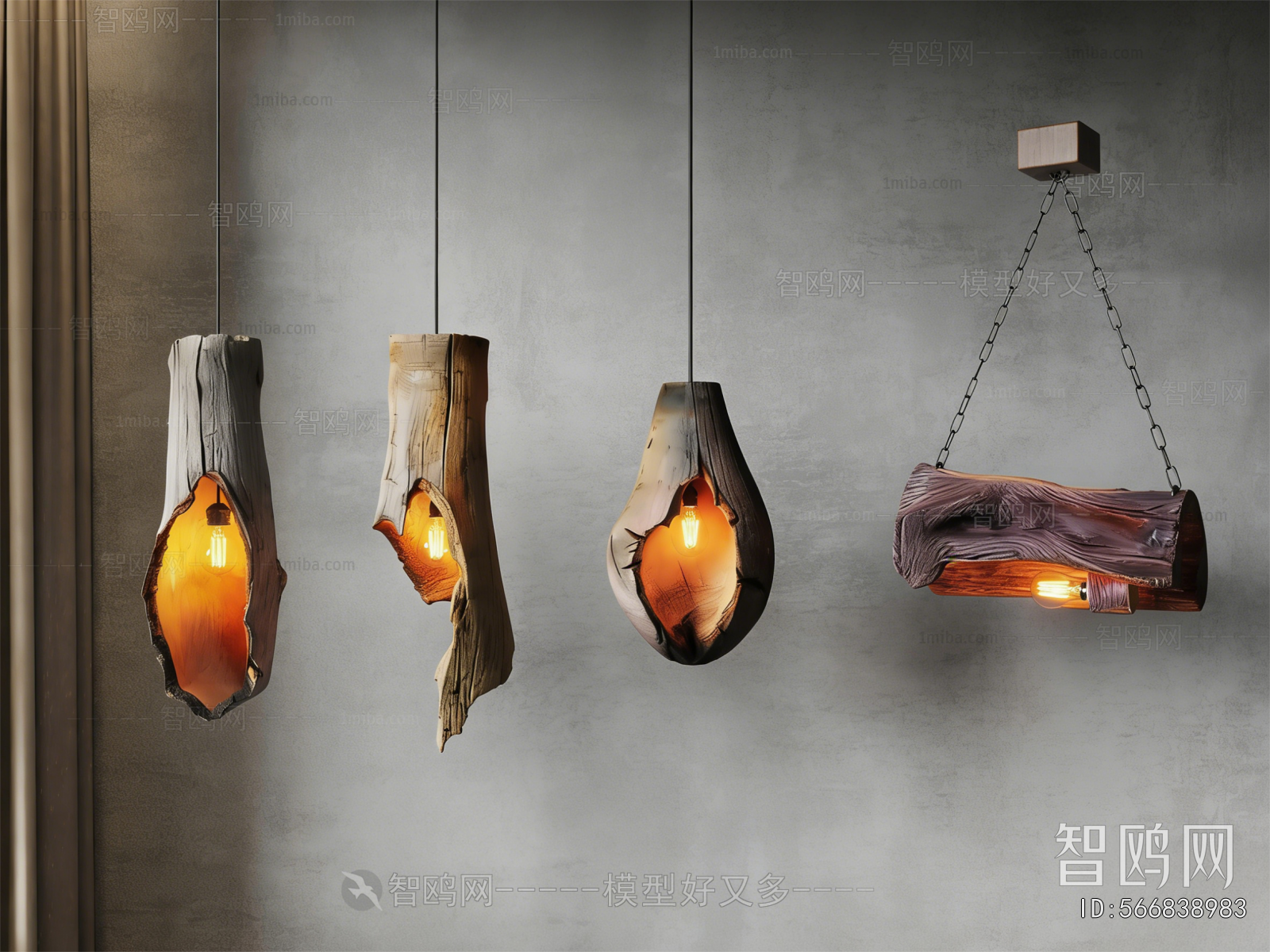 Wabi-sabi Style Droplight