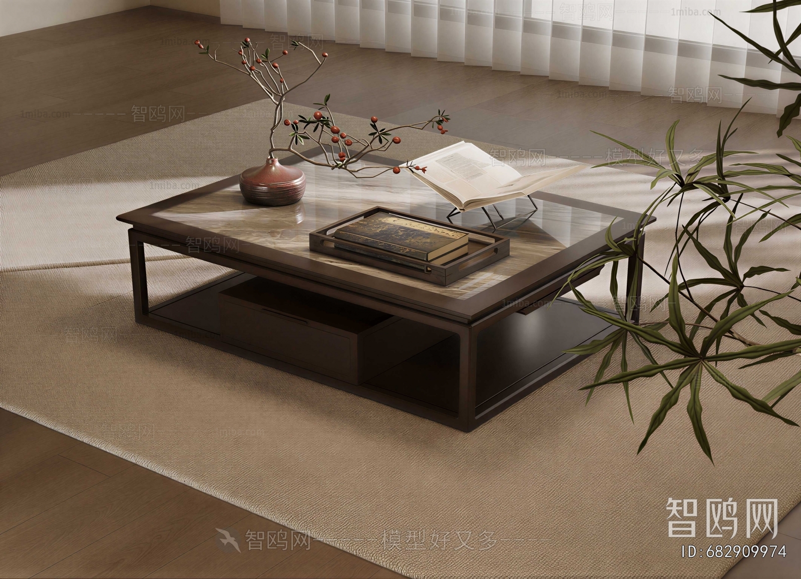 New Chinese Style Coffee Table