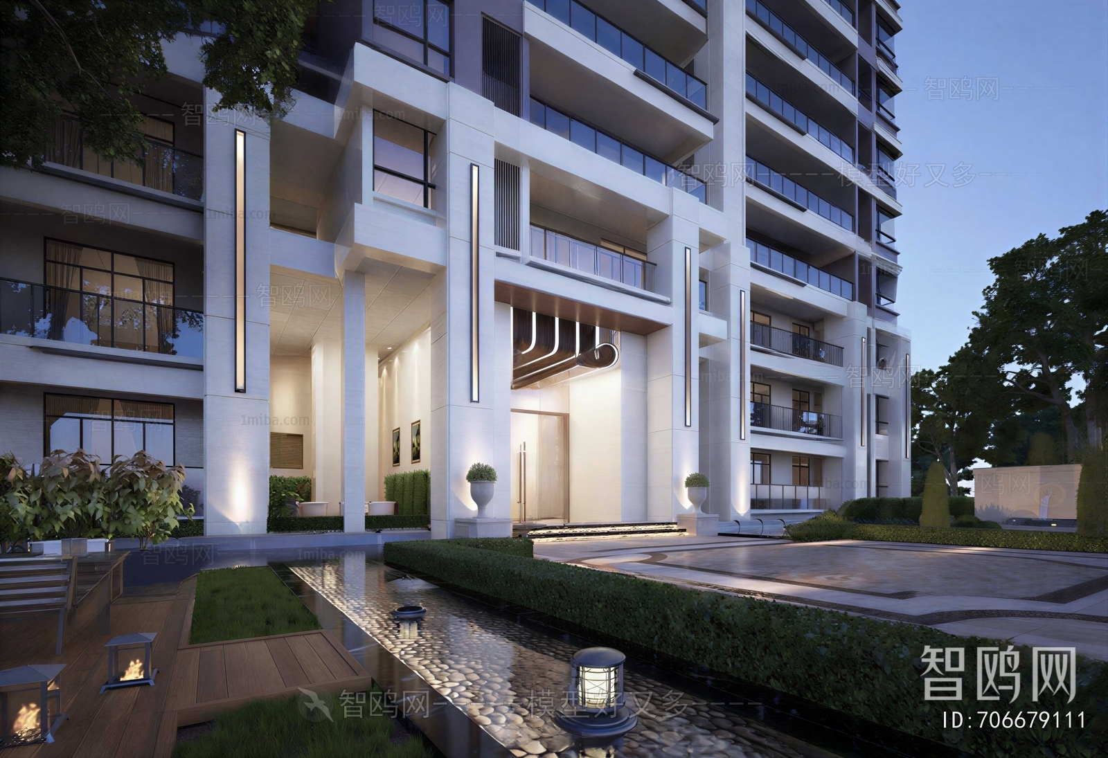Modern Facade Element