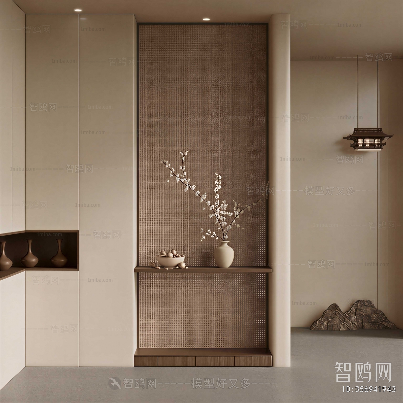 New Chinese Style Hallway