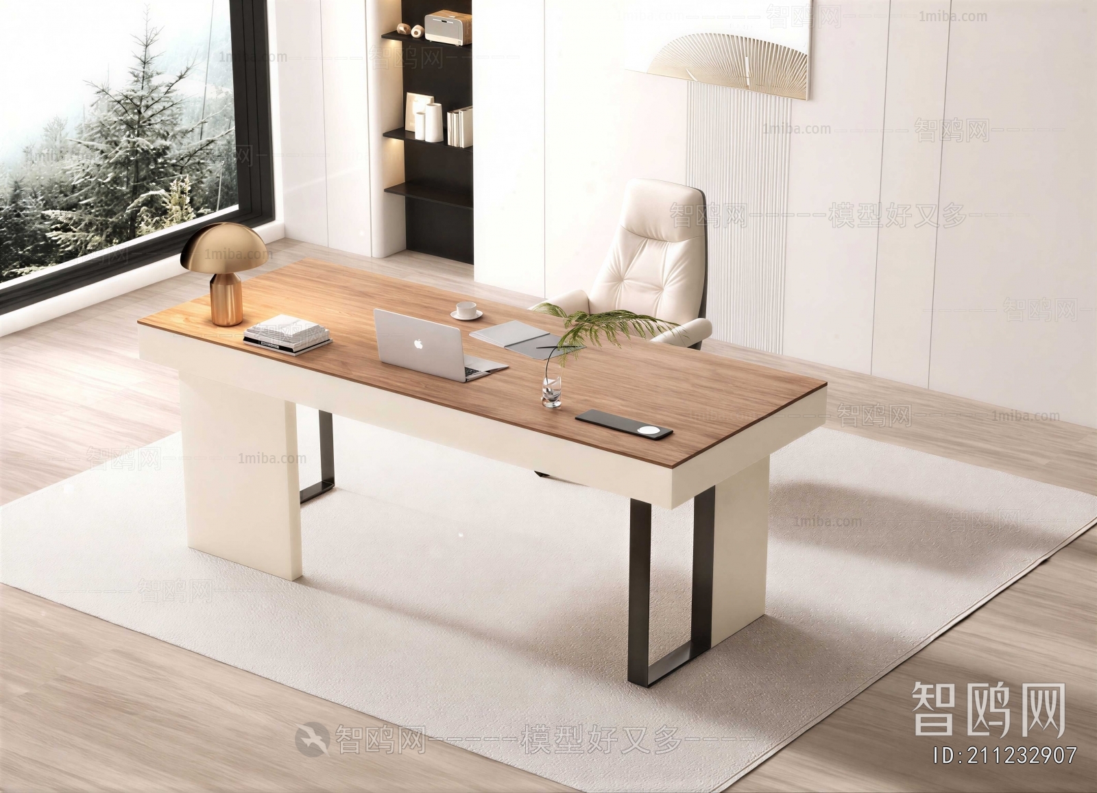 Modern Computer Desk And Chair