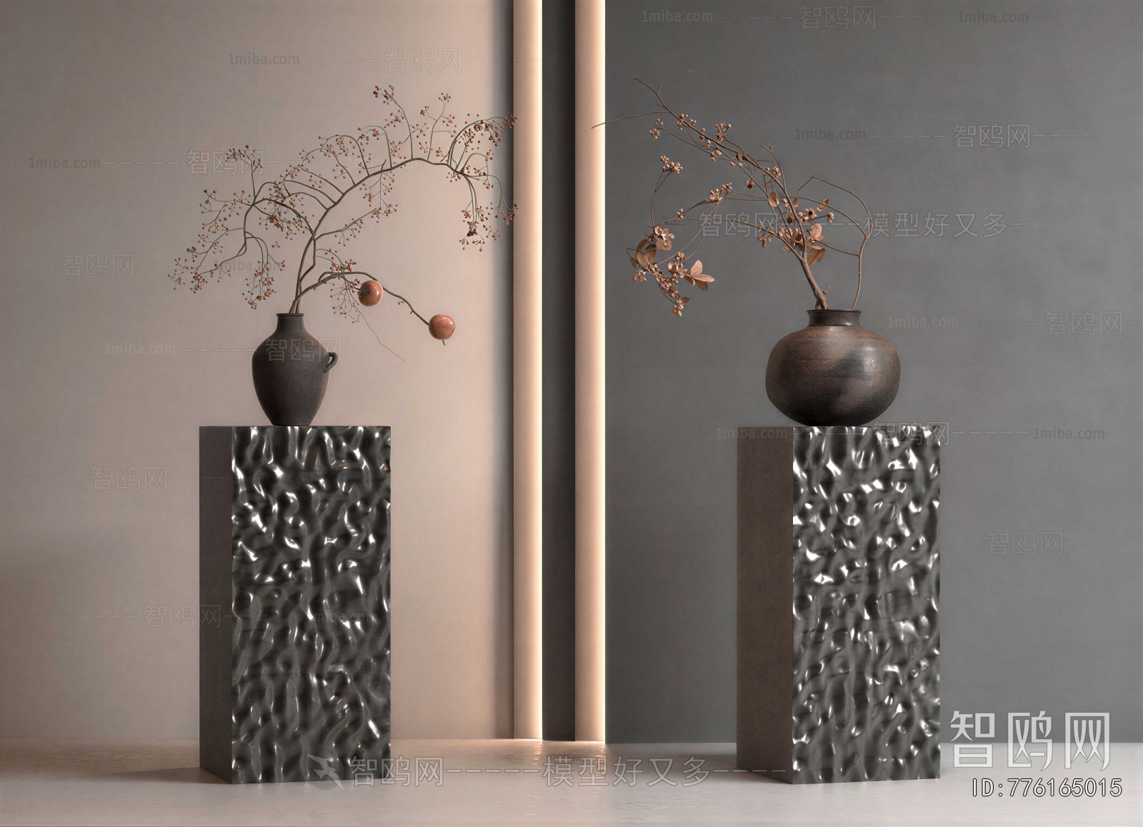Wabi-sabi Style Dried Branch