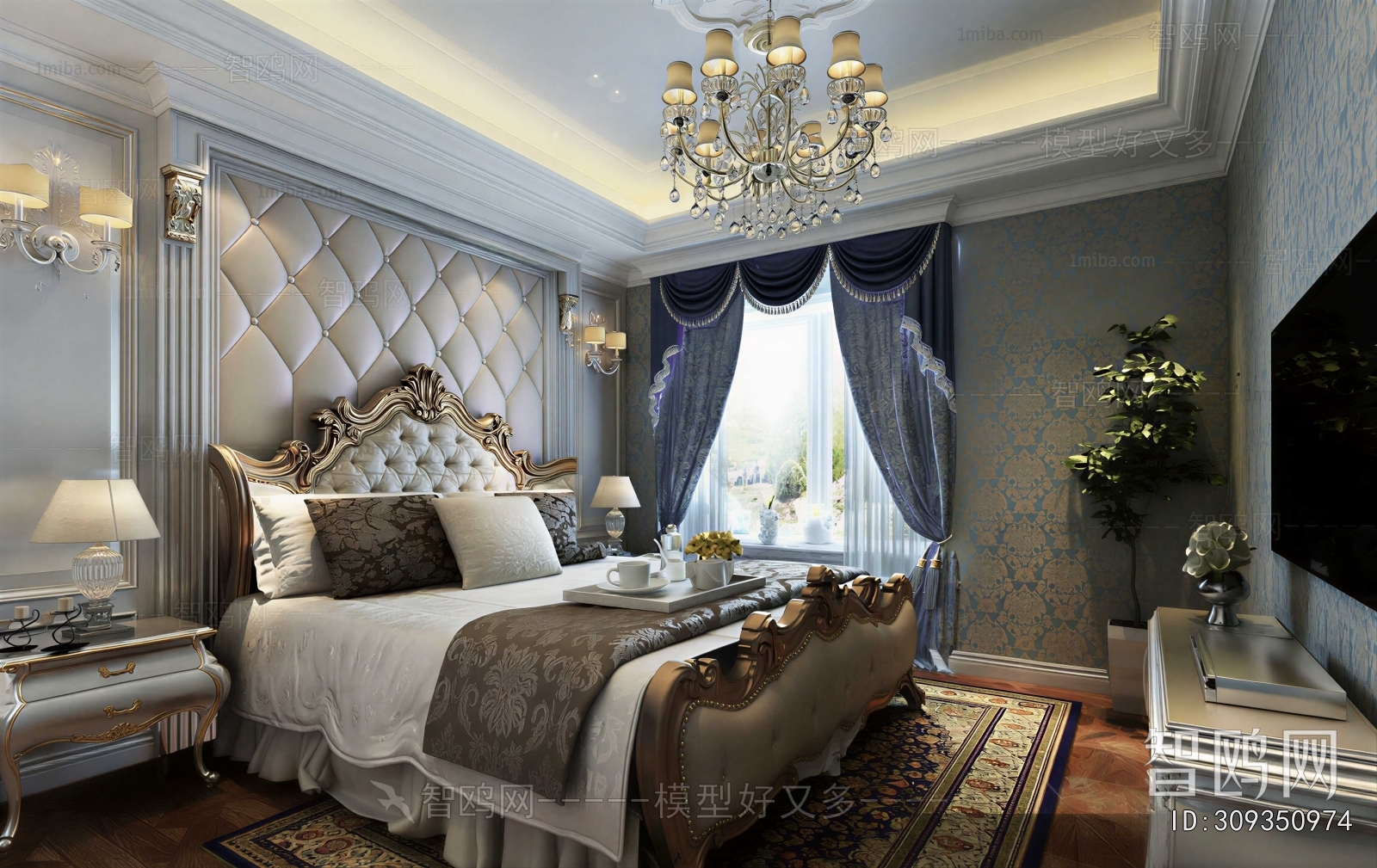 European Style Bedroom