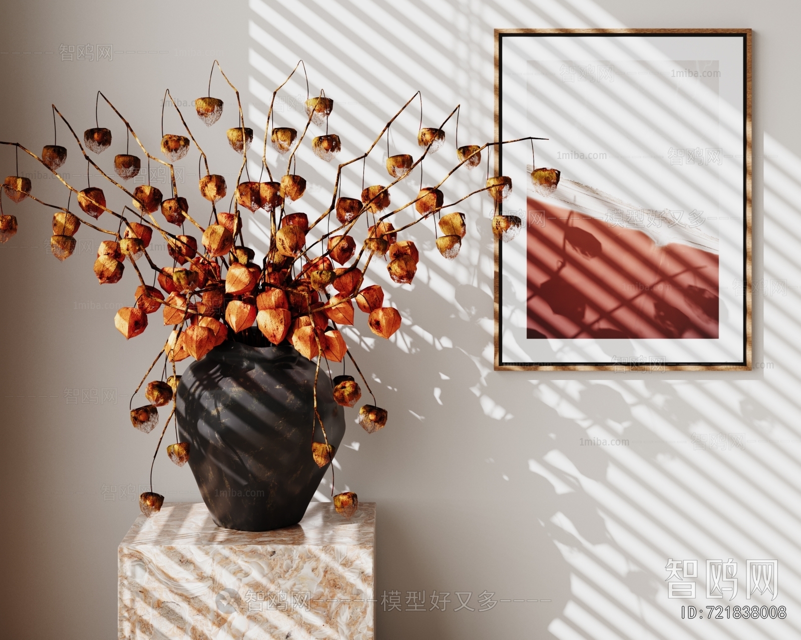 Wabi-sabi Style Flower Arrangement