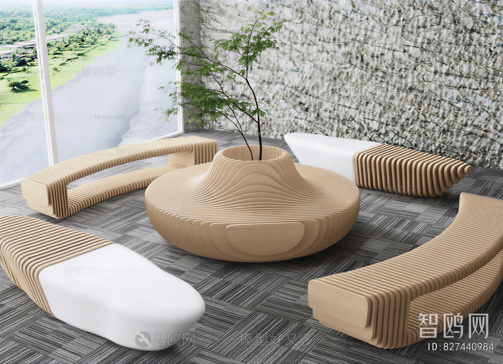 Modern Card Seat Sofa