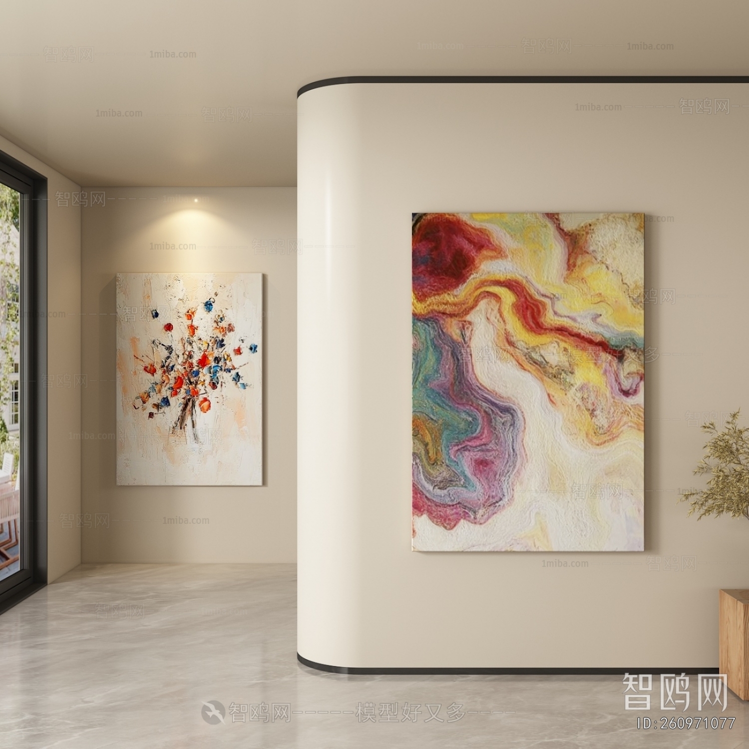 Wabi-sabi Style Painting