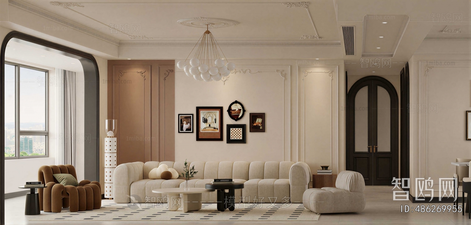 French Style A Living Room