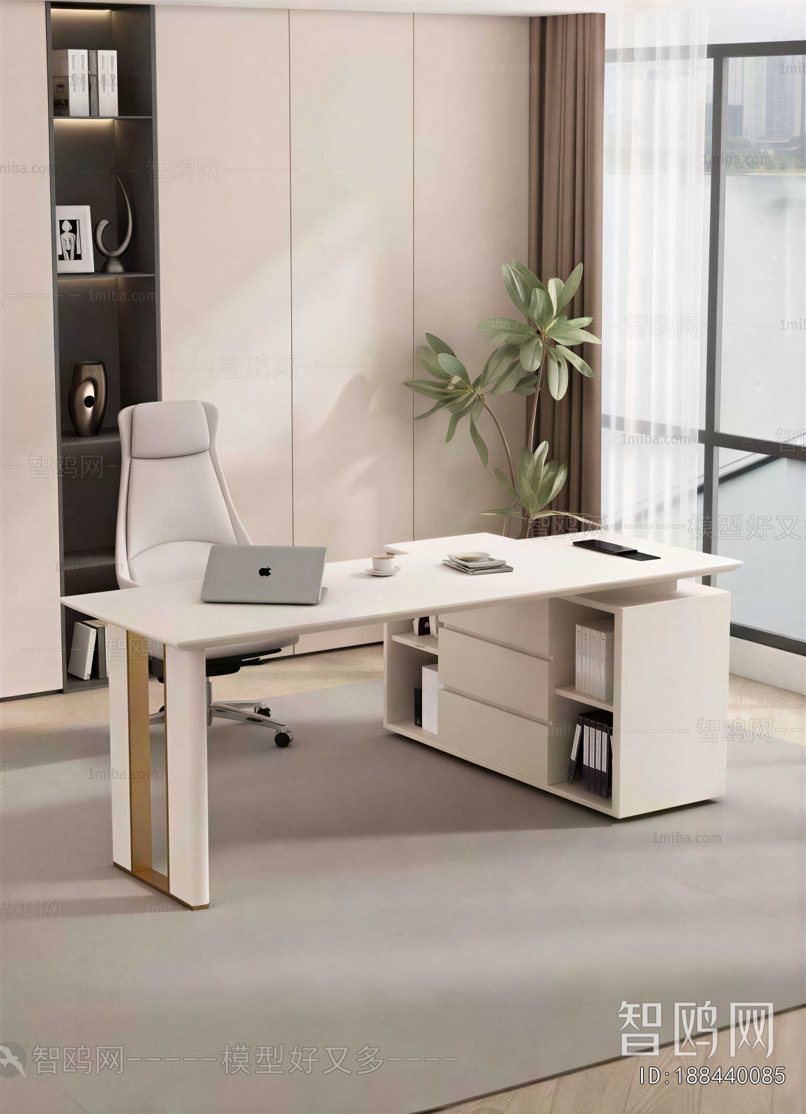 Modern Office Desk And Chair