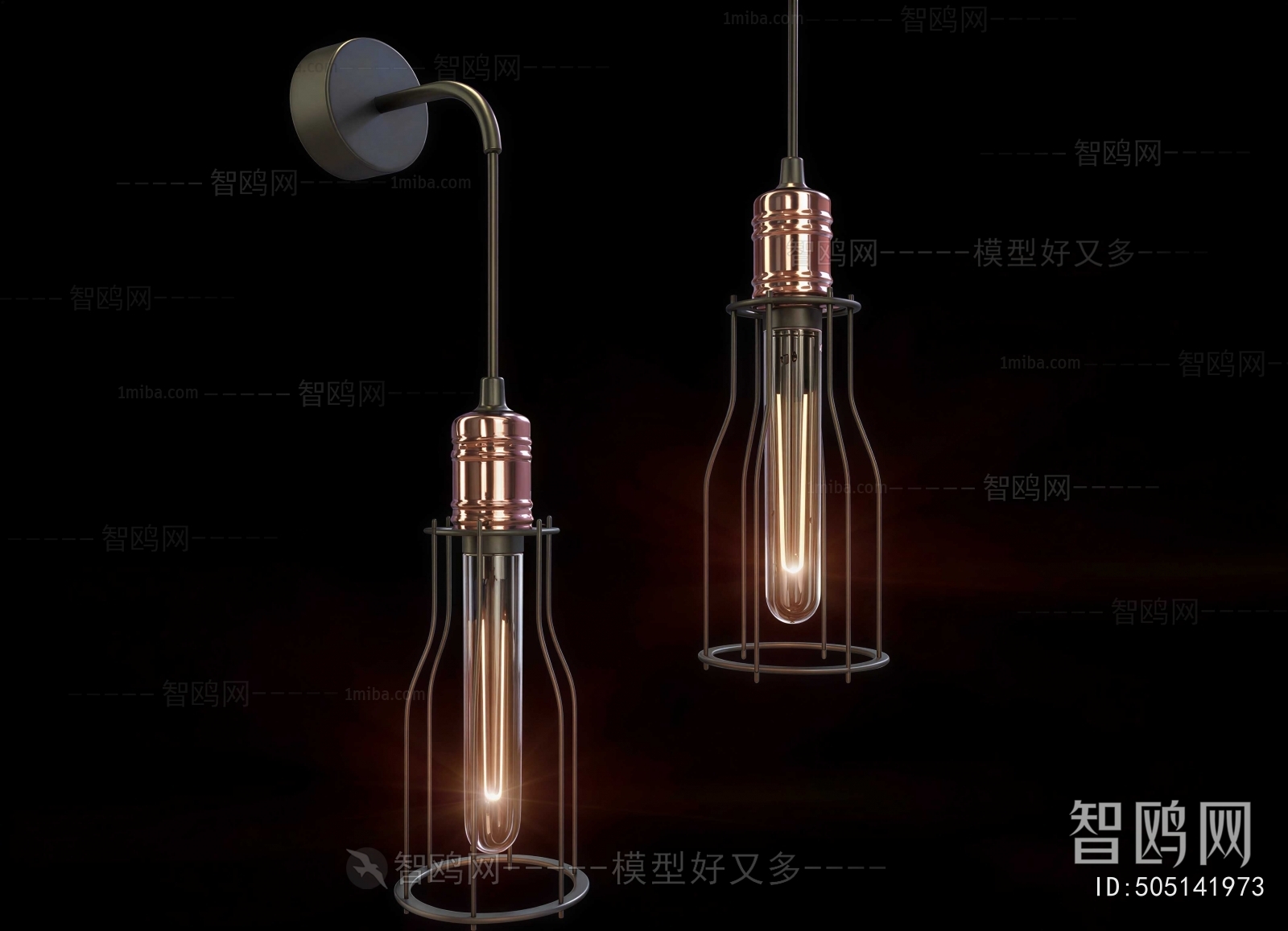 Industrial Style Droplight