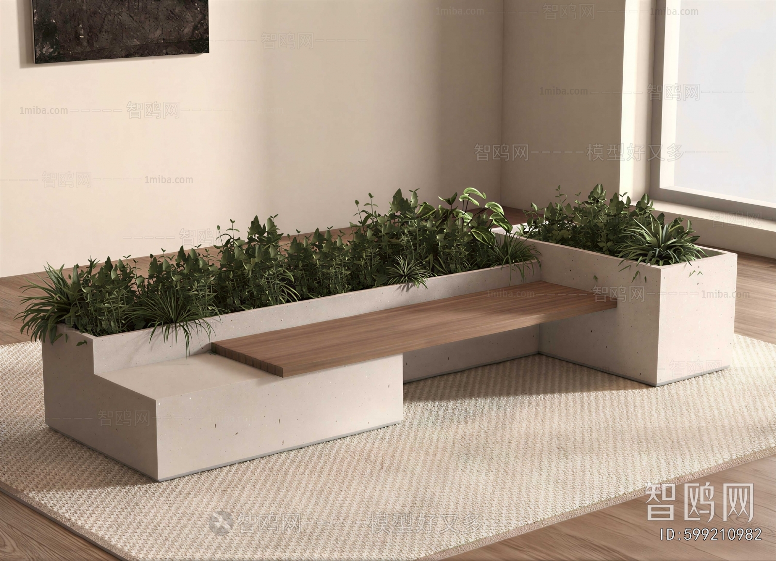 Modern Flower Bed, Flower Bowl, Flower Box