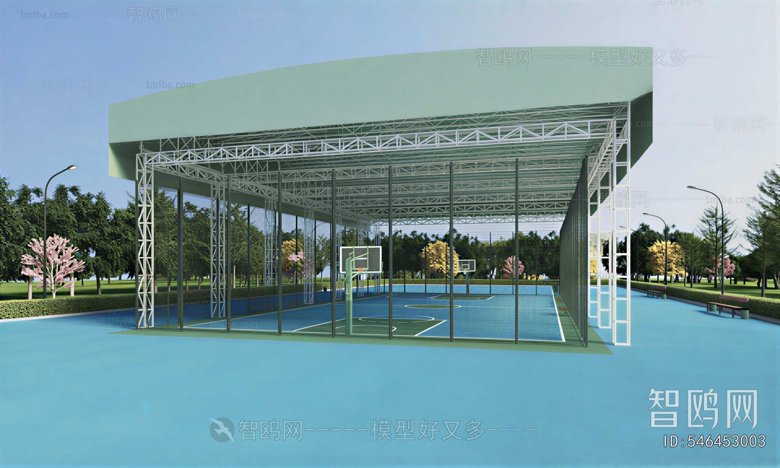 Modern Outdoor Sports Stadium