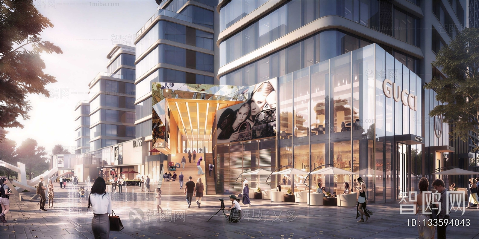 Modern Commercial Street