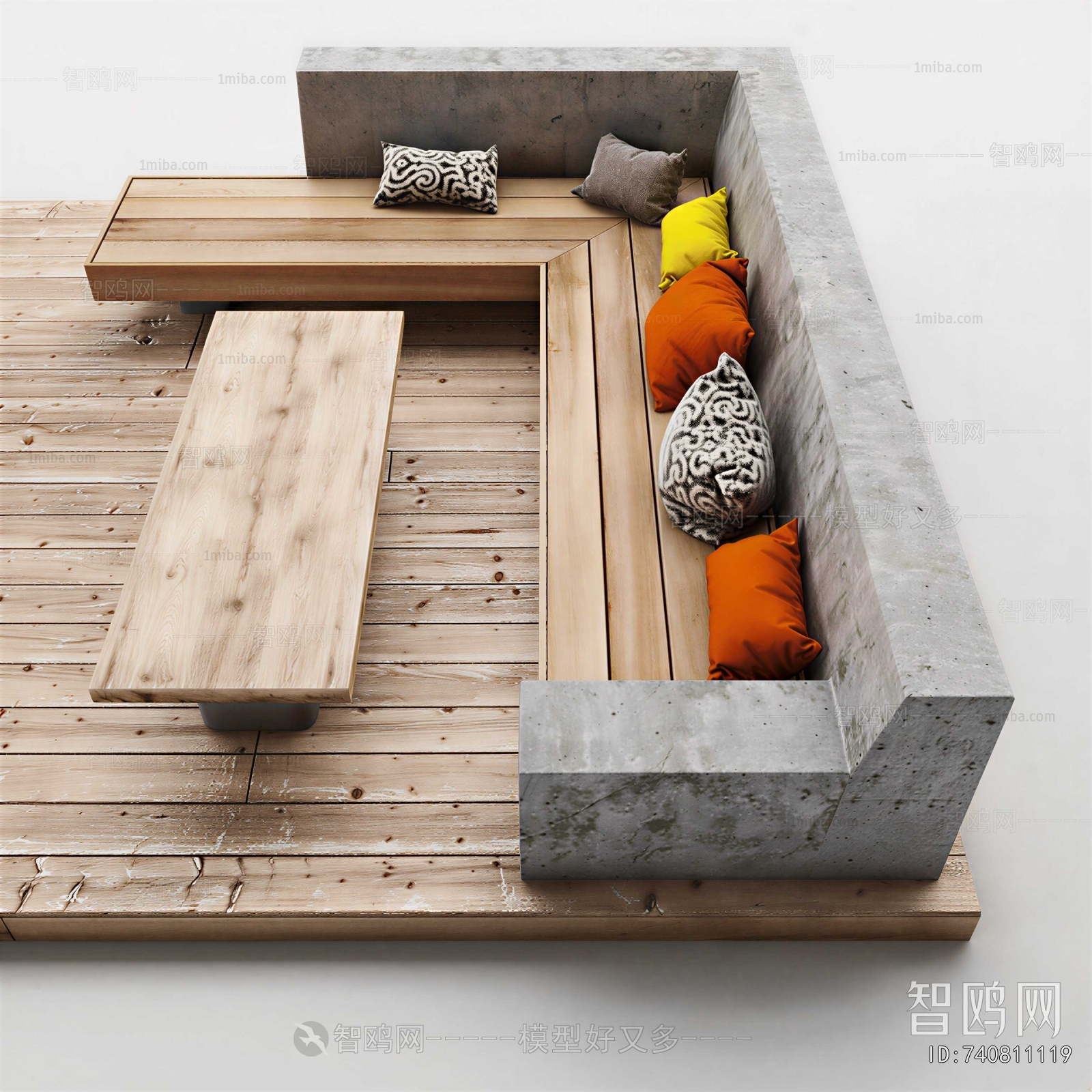 Modern Outdoor Sofa