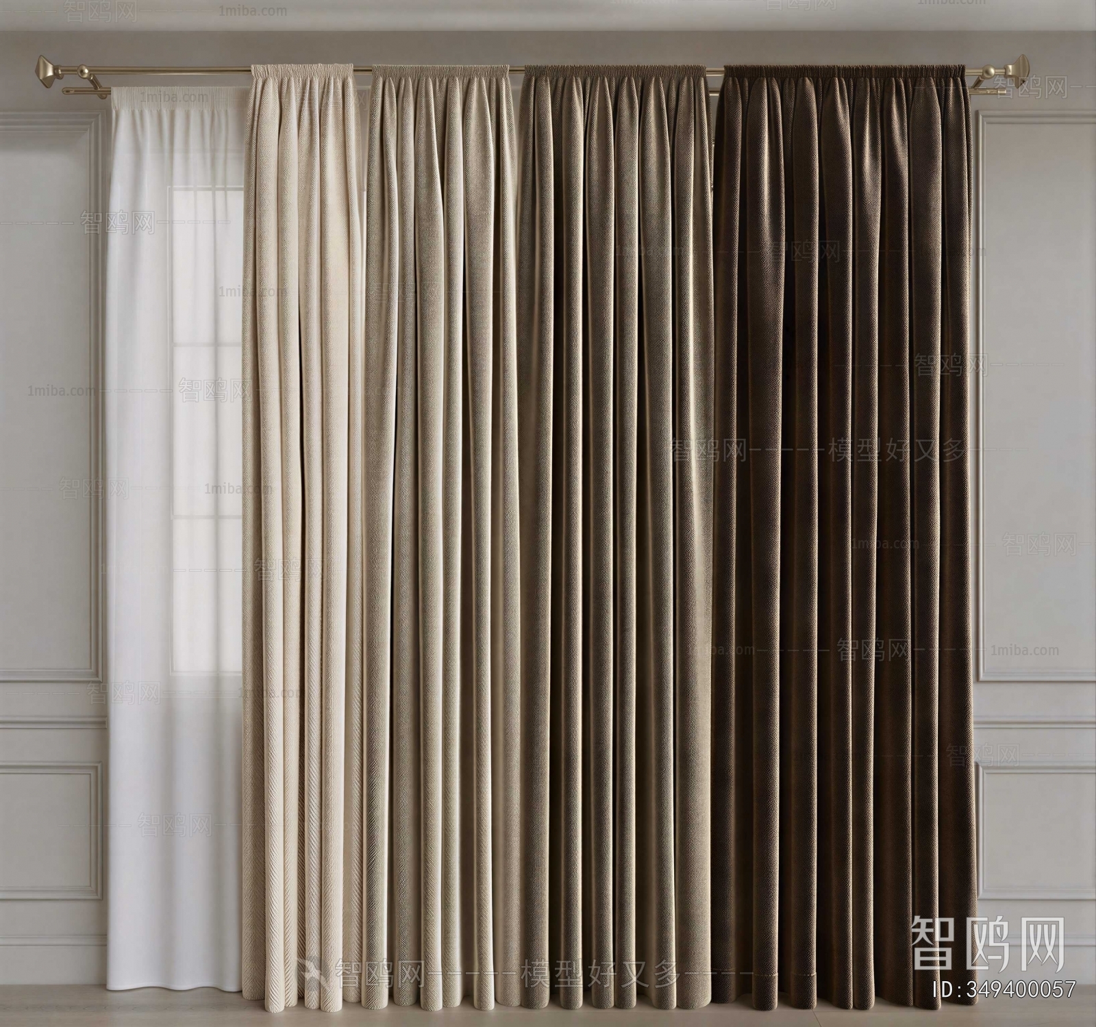 Modern The Curtain