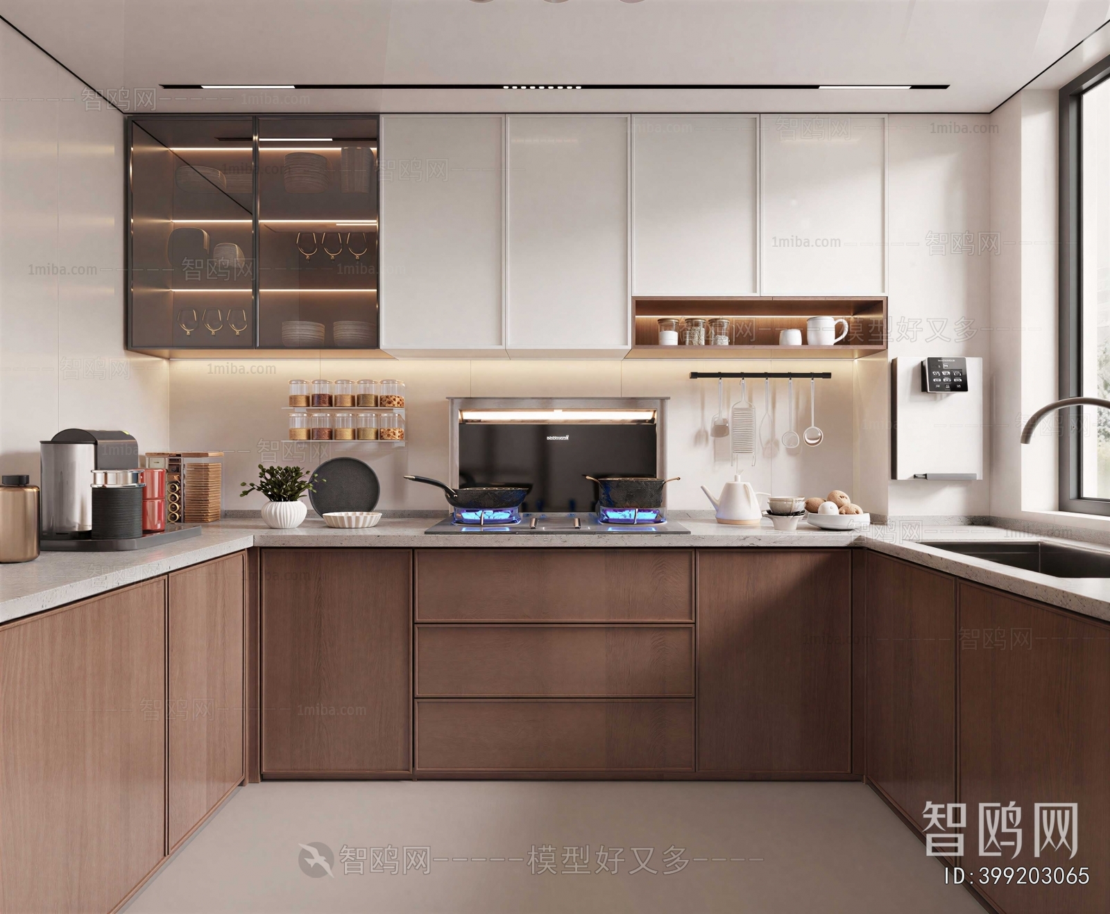 Modern The Kitchen