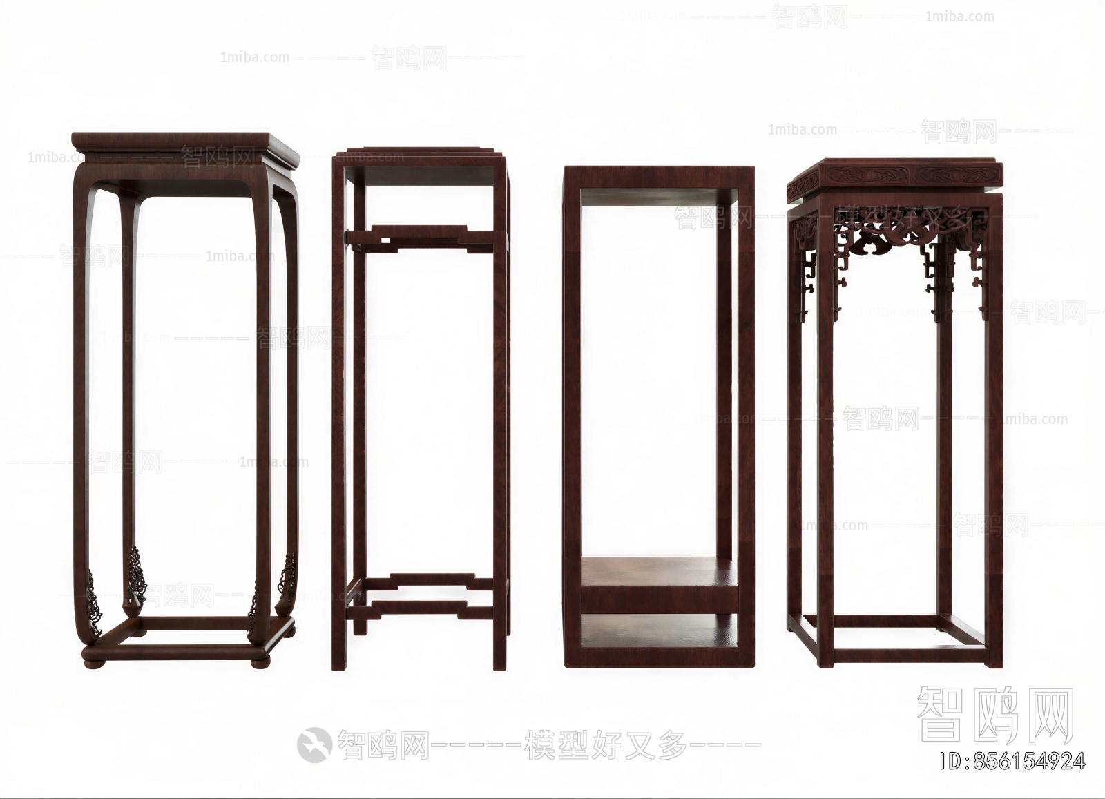 New Chinese Style Flower Shelf