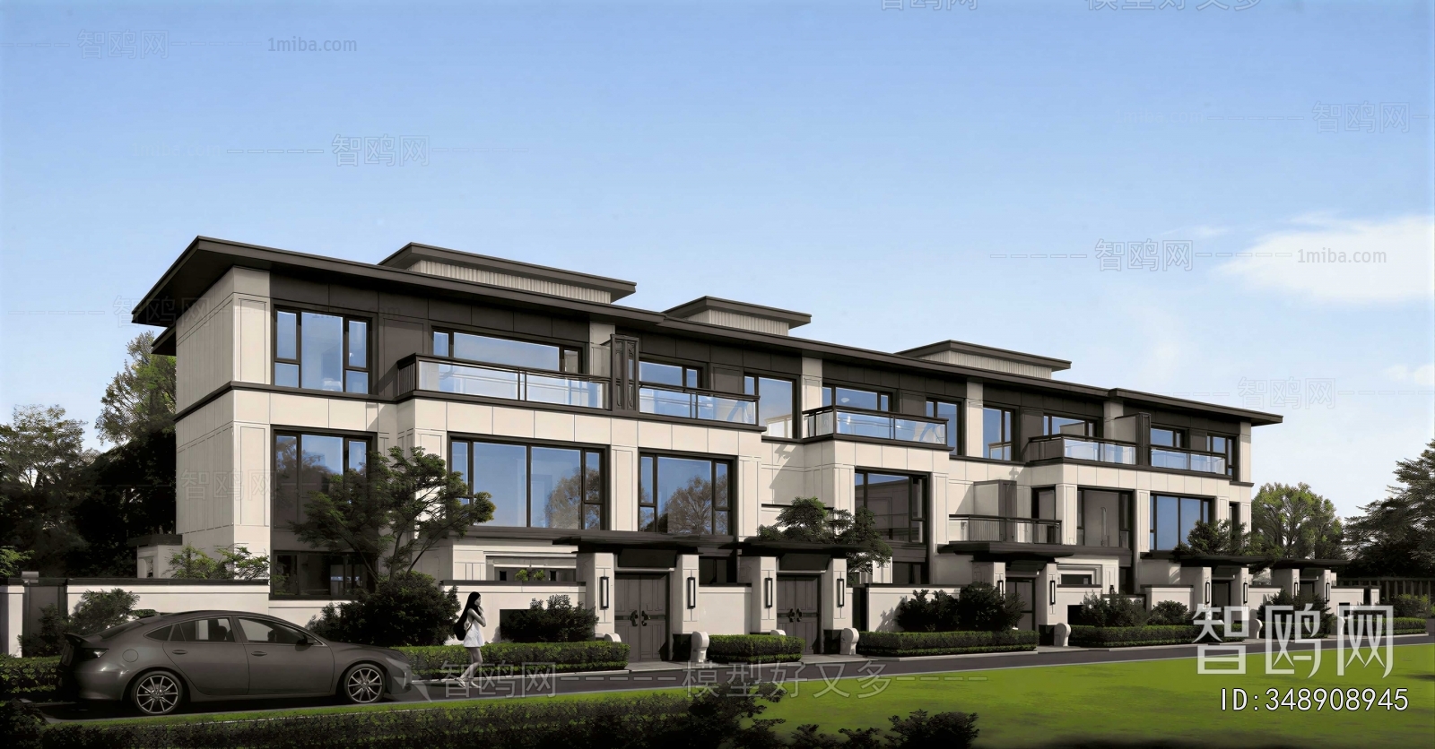 New Chinese Style Residential Building