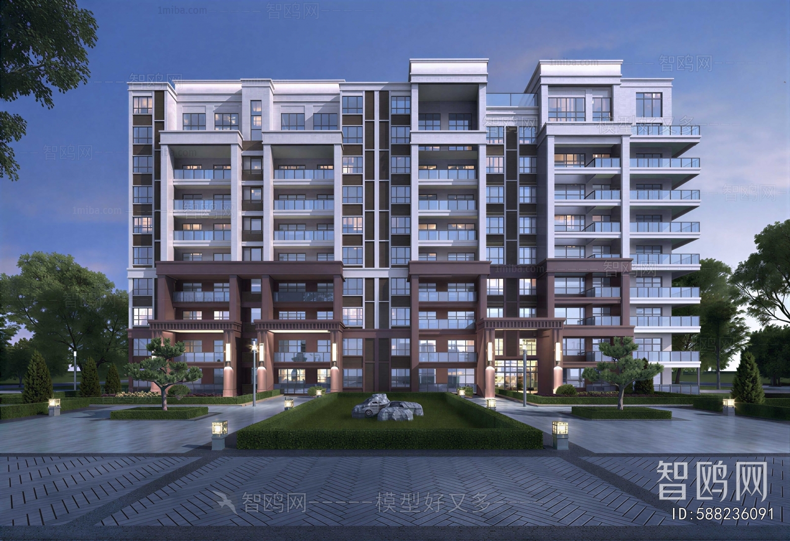 Modern Residential Building