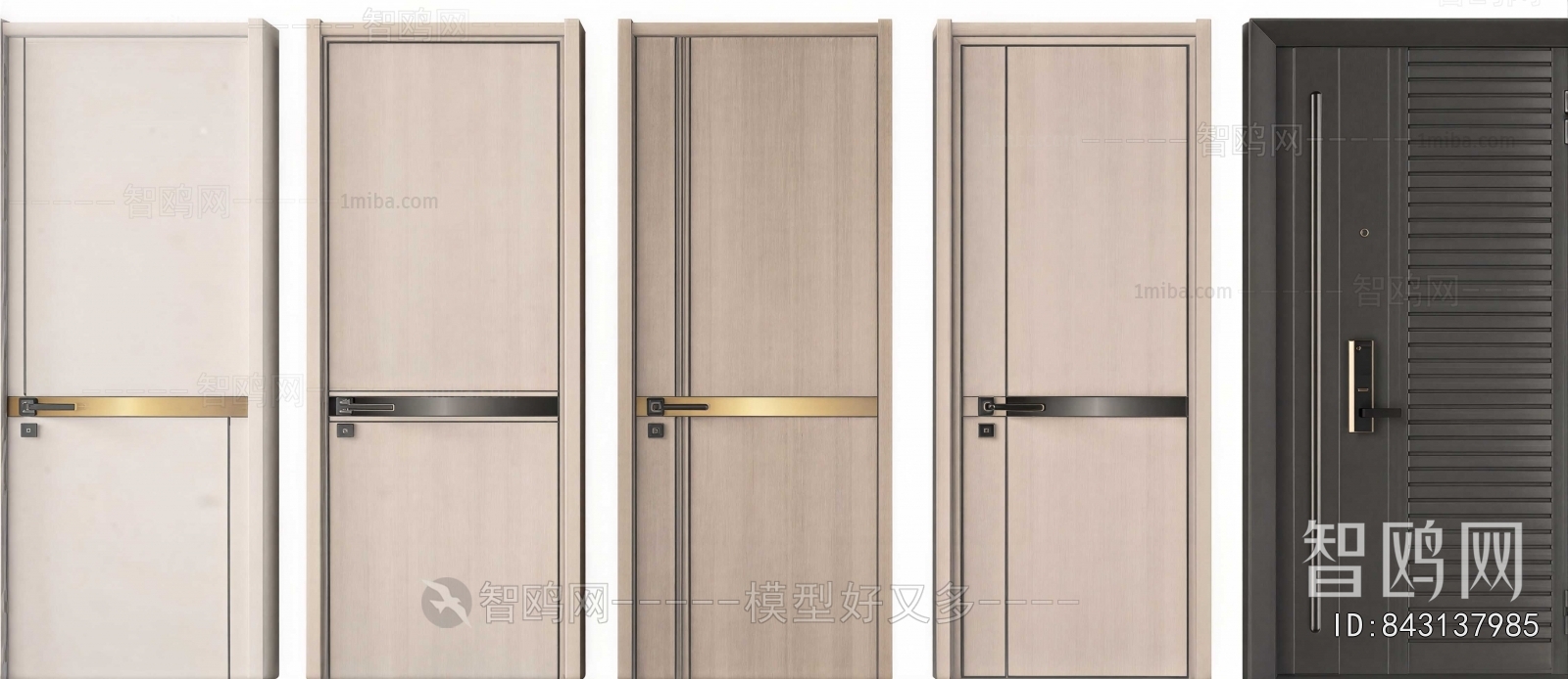 Modern Single Door