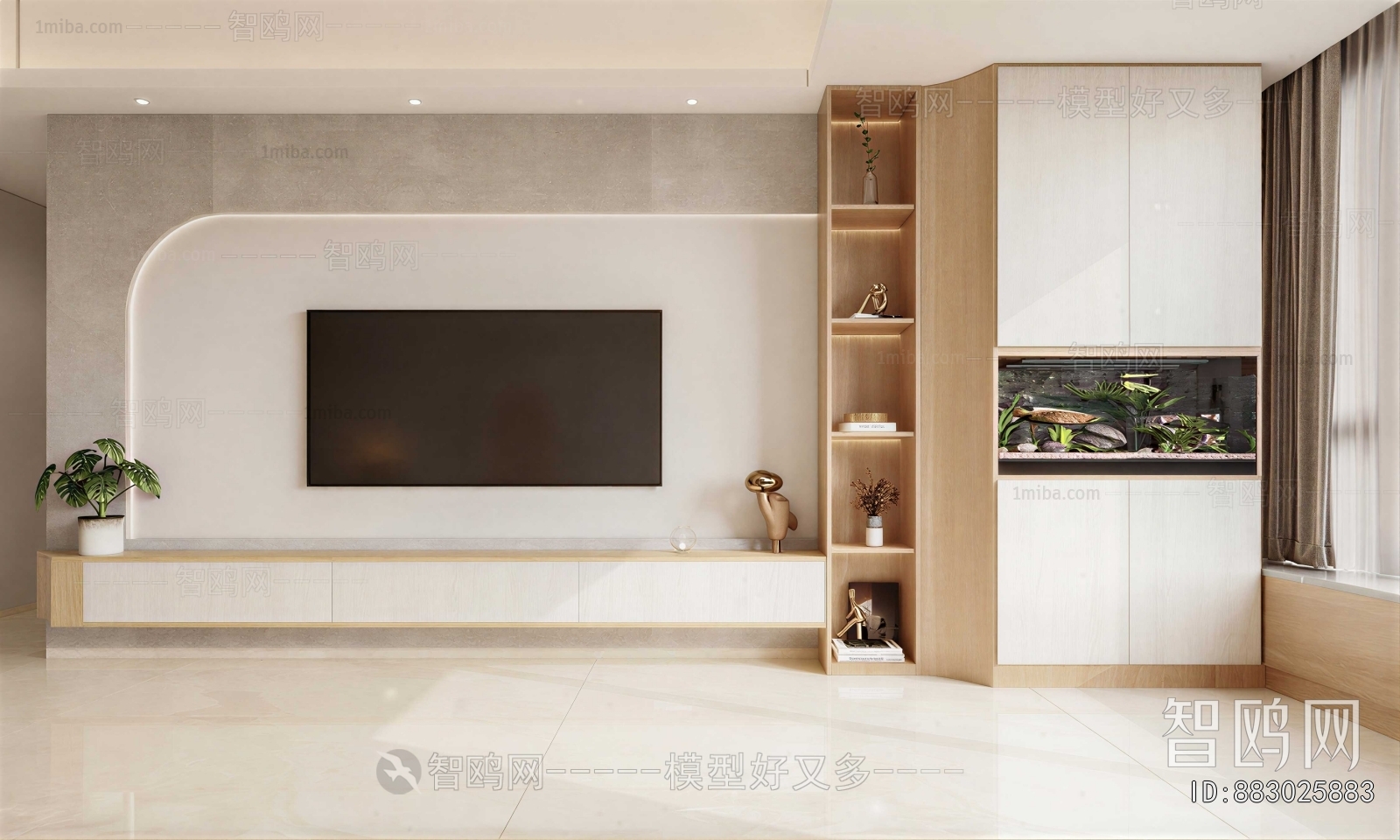 Modern TV Wall