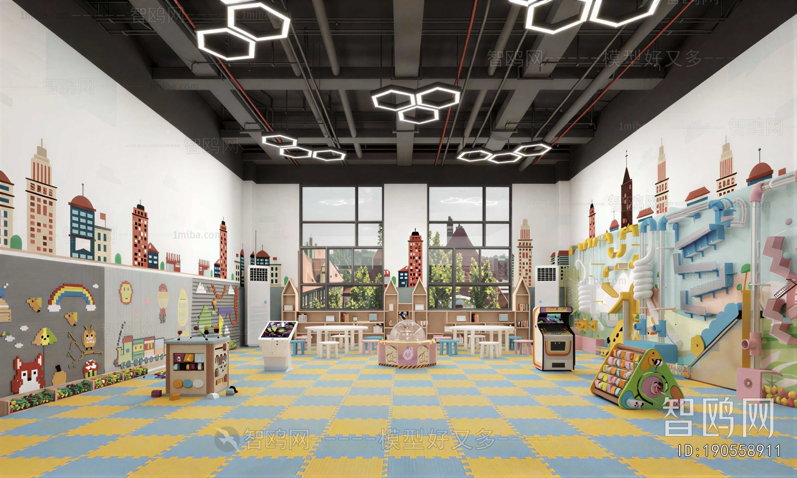 Modern Children's Playroom